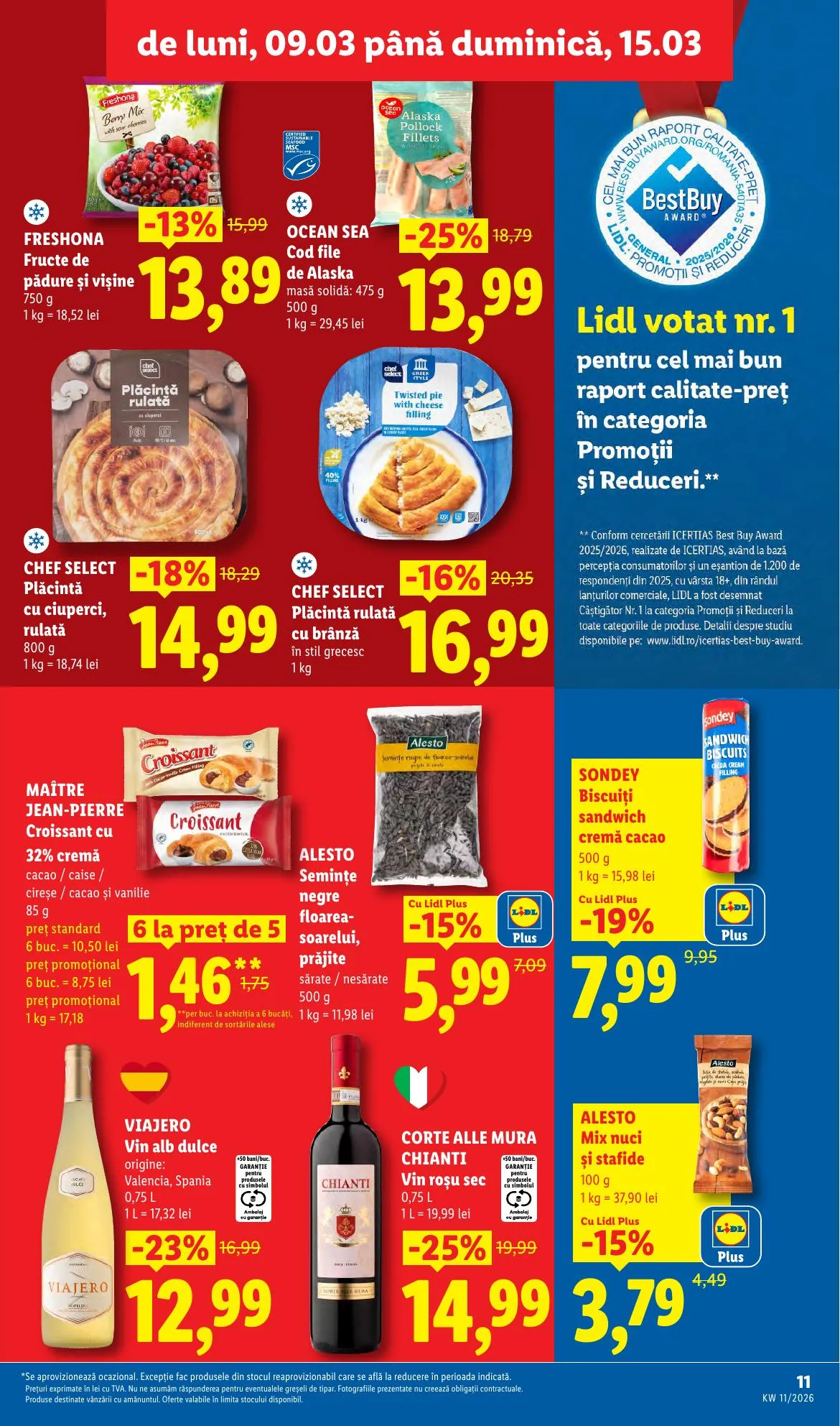 Lidl akciós újság Románia 03.09–03.15 – 11. oldal