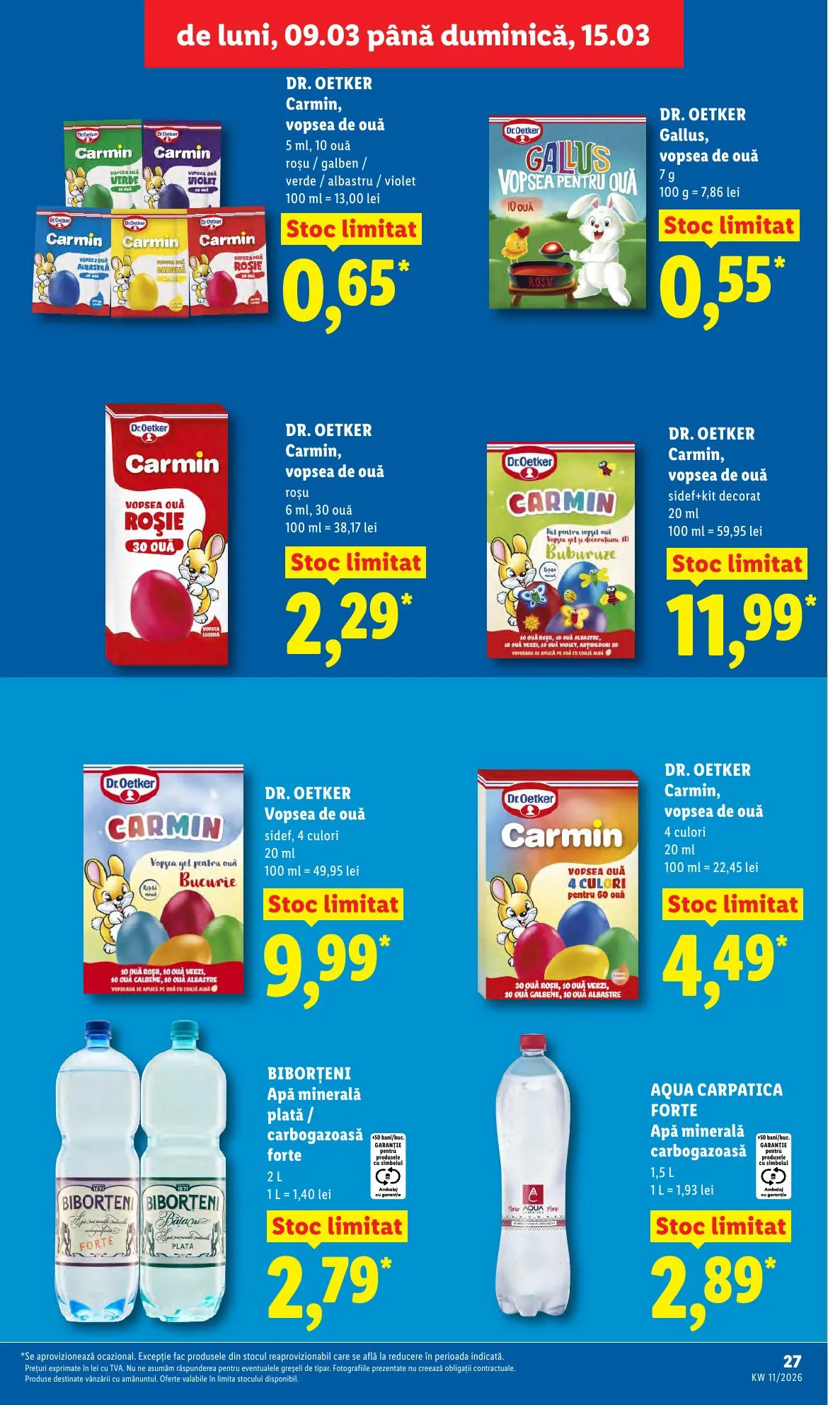 Lidl akciós újság Románia 03.09–03.15 – 27. oldal