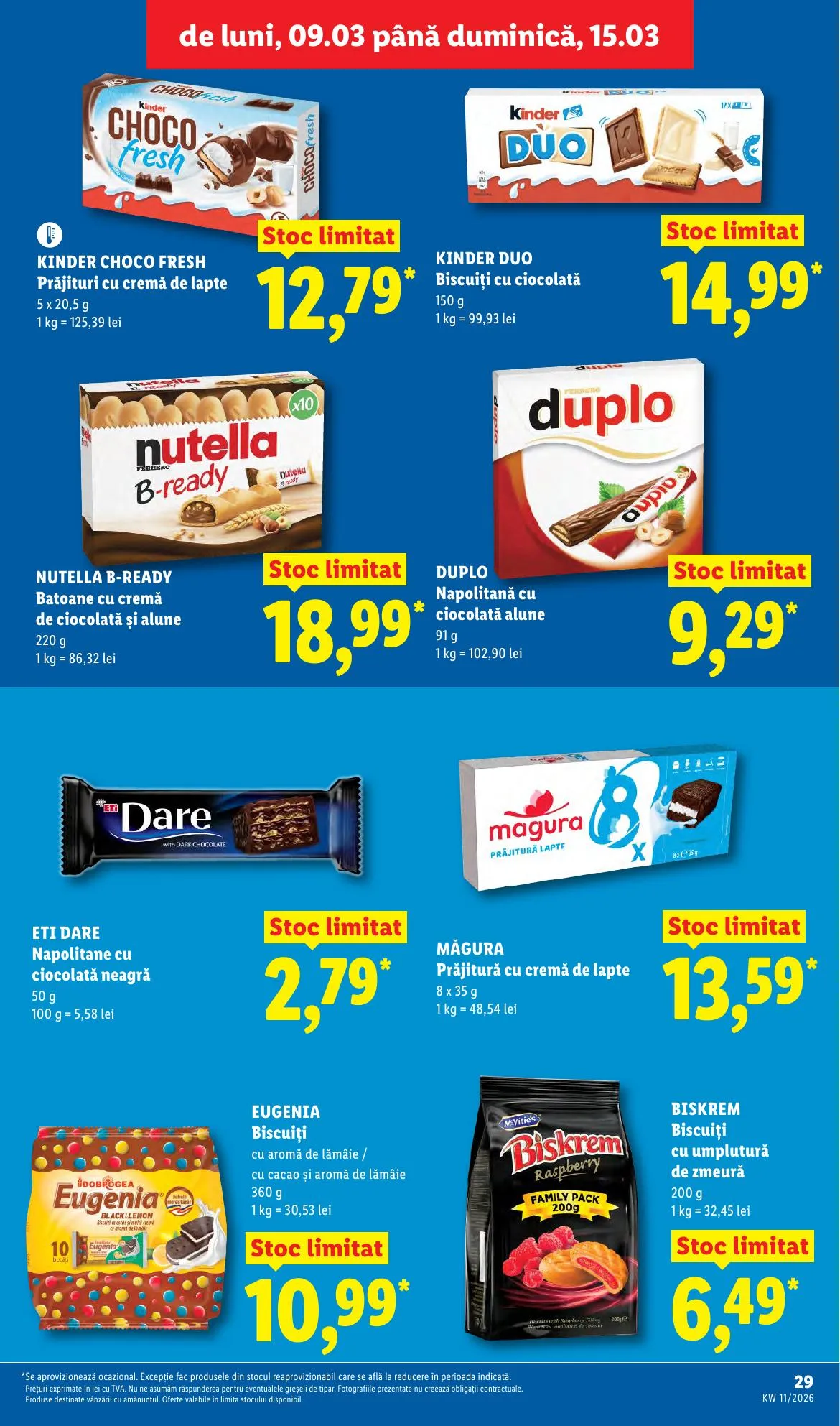 Lidl akciós újság Románia 03.09–03.15 – 29. oldal