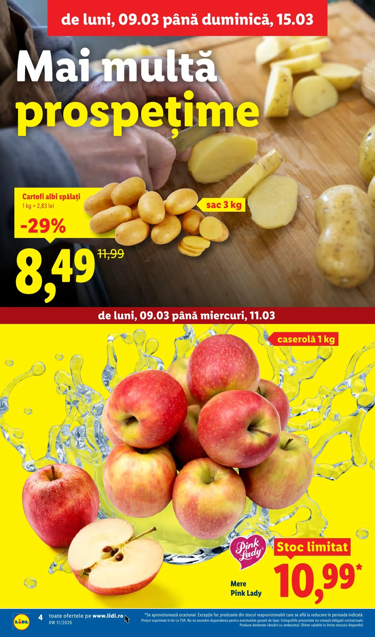Lidl akciós újság Románia 03.09–03.15 – 4. oldal