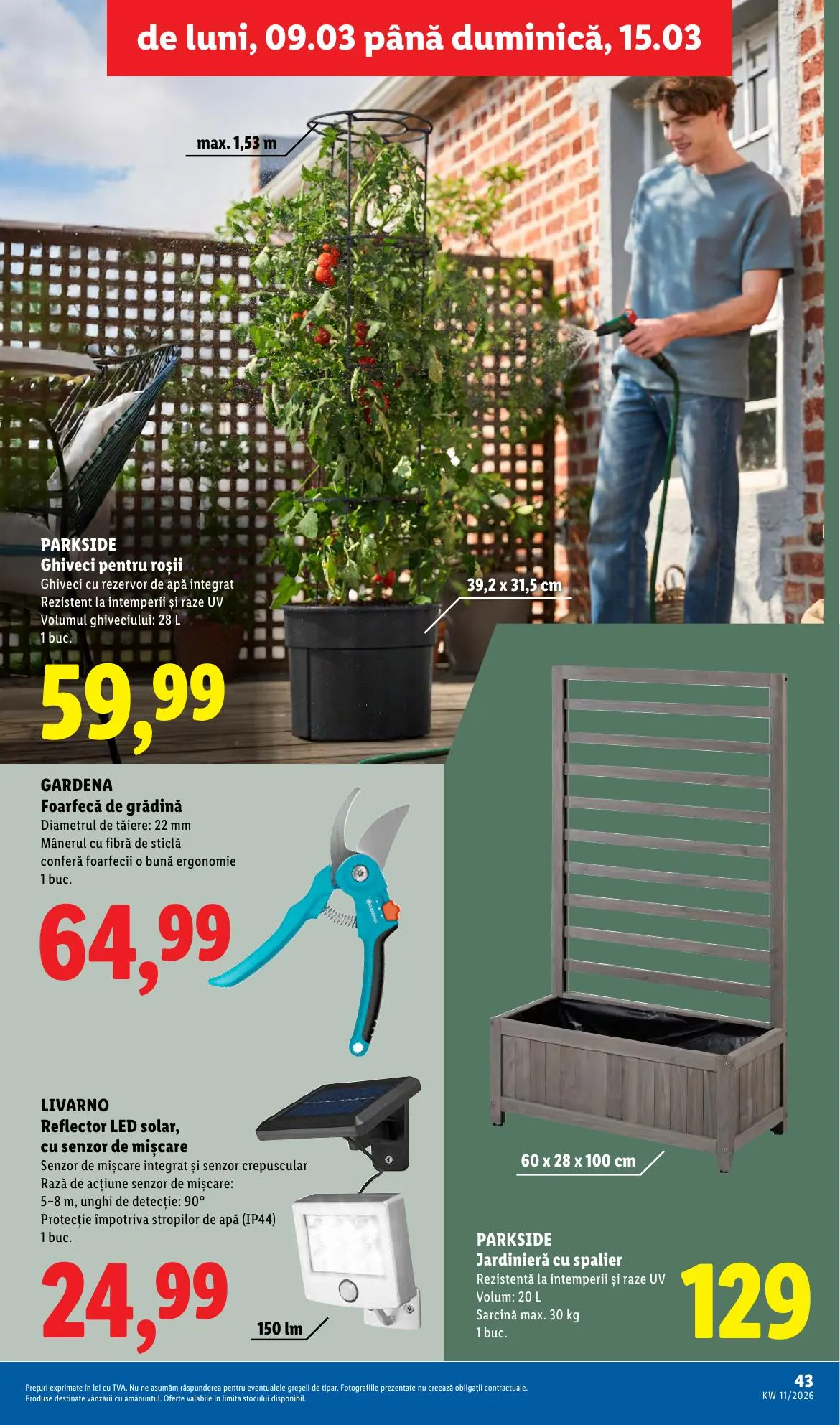 Lidl akciós újság Románia 03.09–03.15 – 43. oldal