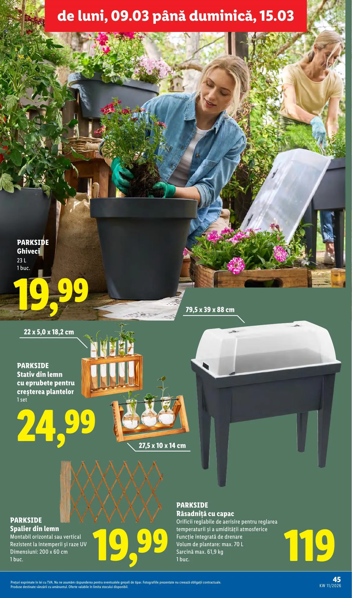 Lidl akciós újság Románia 03.09–03.15 – 45. oldal