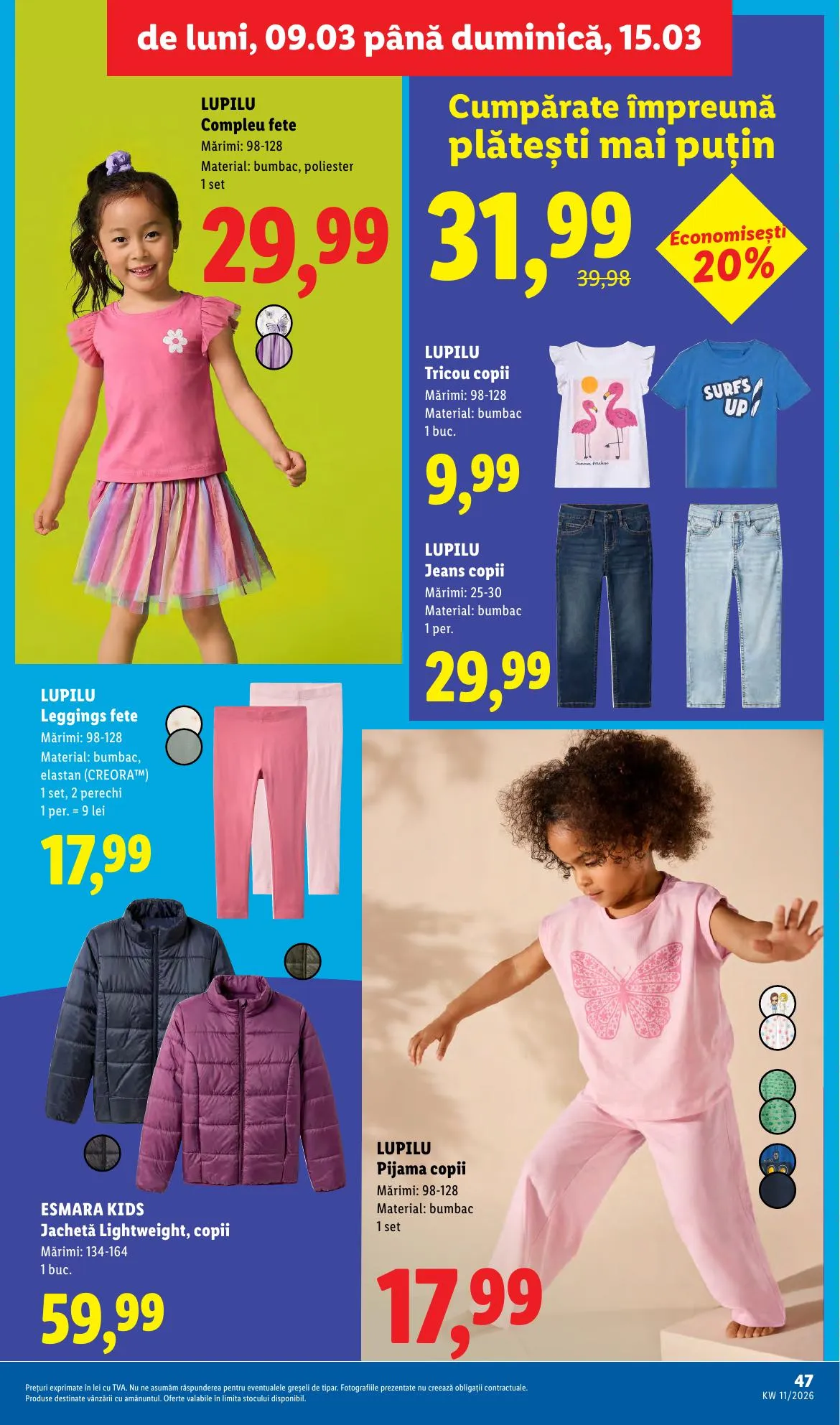 Lidl akciós újság Románia 03.09–03.15 – 47. oldal