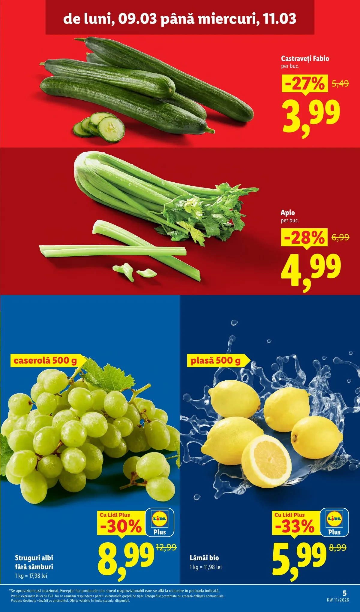 Lidl akciós újság Románia 03.09–03.15 – 5. oldal