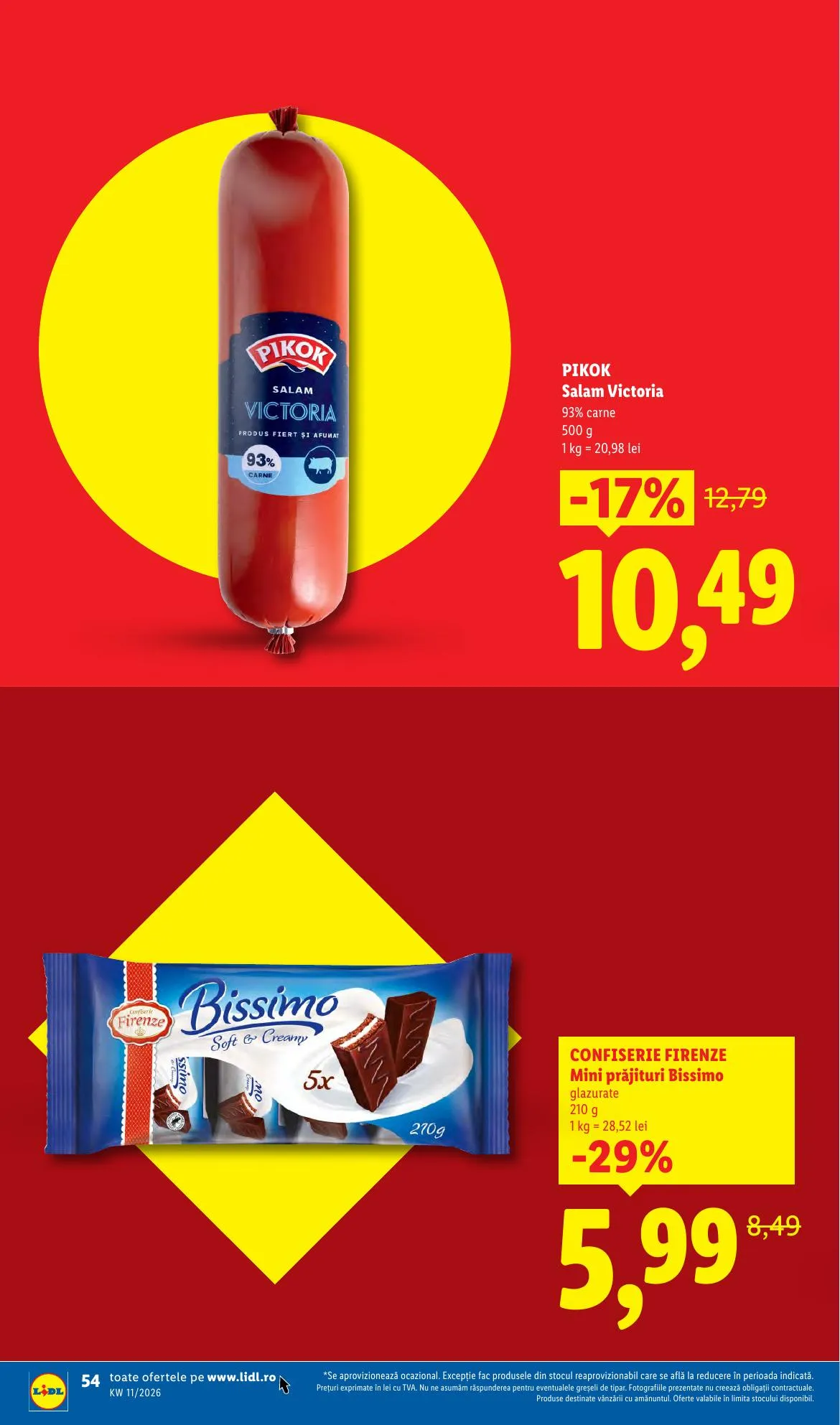 Lidl akciós újság Románia 03.09–03.15 – 54. oldal