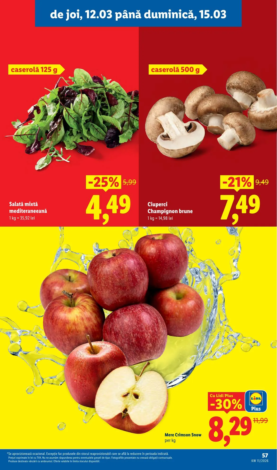 Lidl akciós újság Románia 03.09–03.15 – 57. oldal