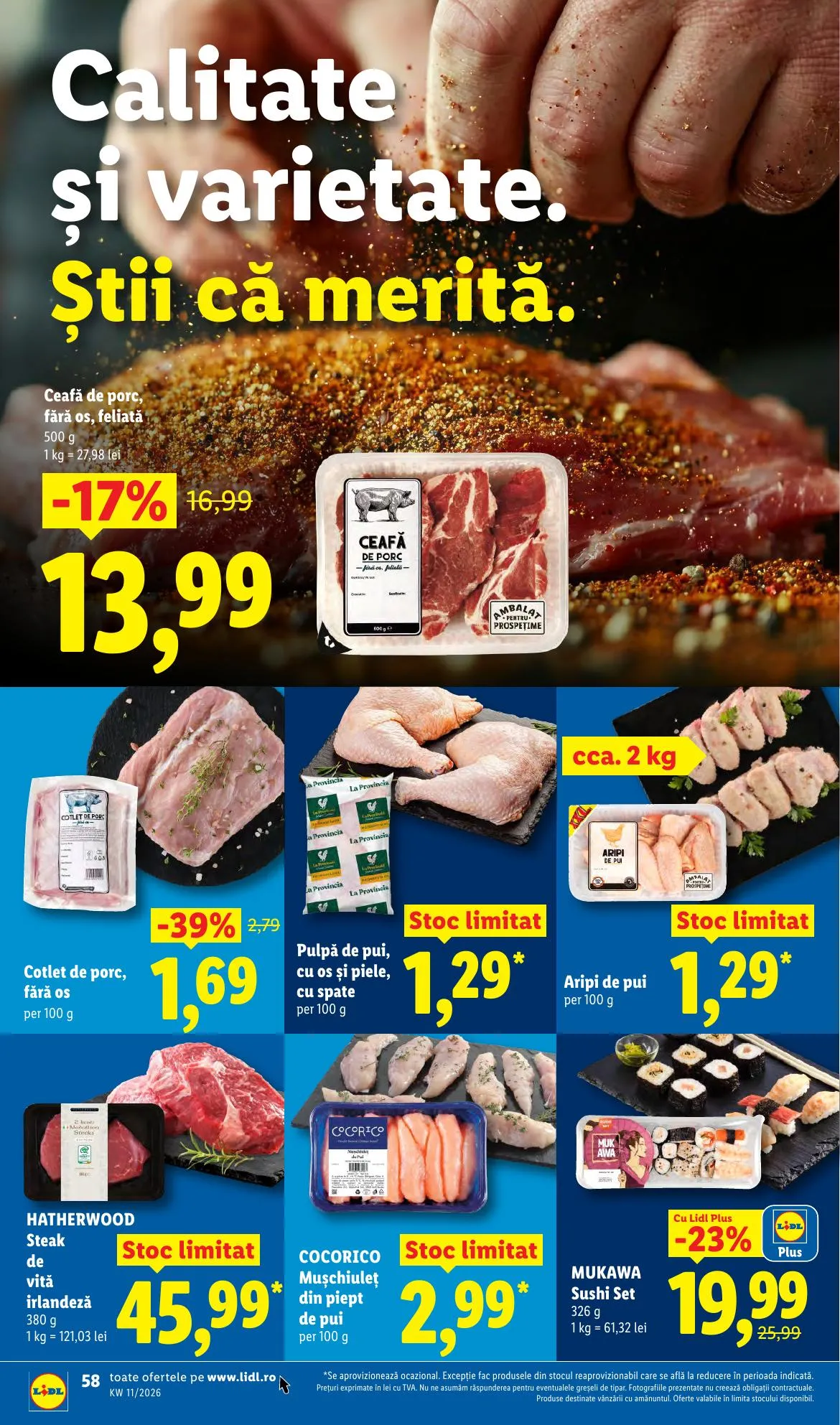 Lidl akciós újság Románia 03.09–03.15 – 58. oldal