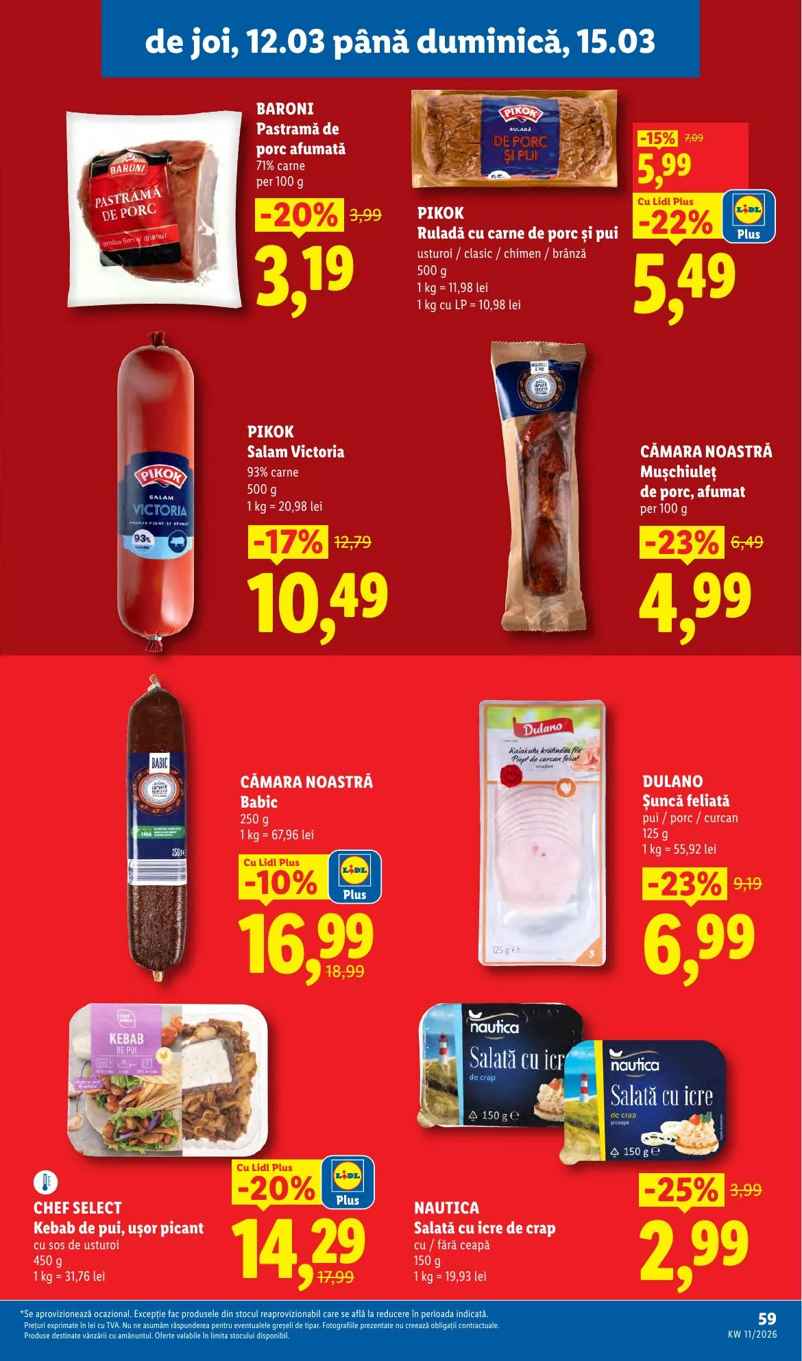 Lidl akciós újság Románia 03.09–03.15 – 59. oldal