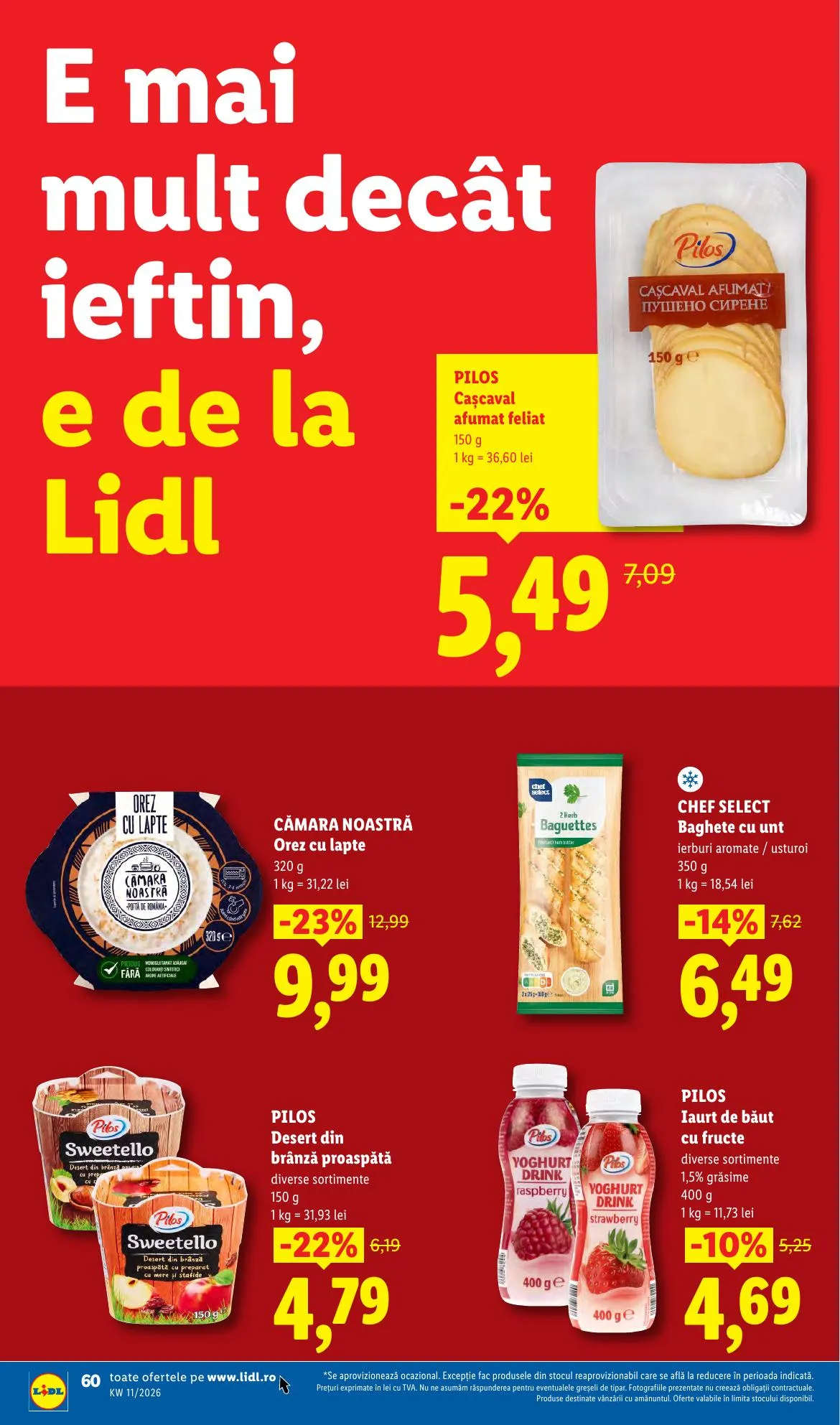 Lidl akciós újság Románia 03.09–03.15 – 60. oldal