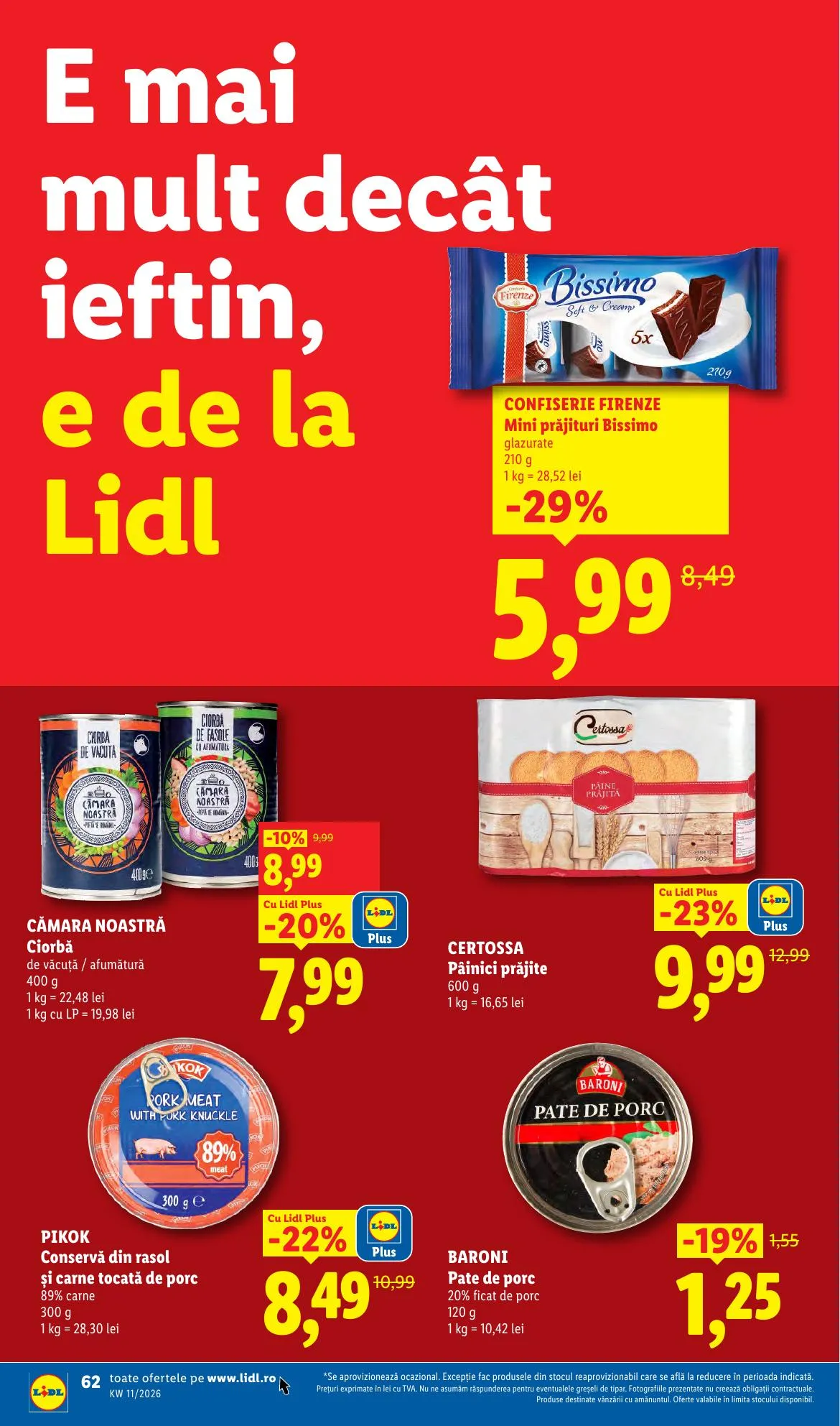 Lidl akciós újság Románia 03.09–03.15 – 62. oldal