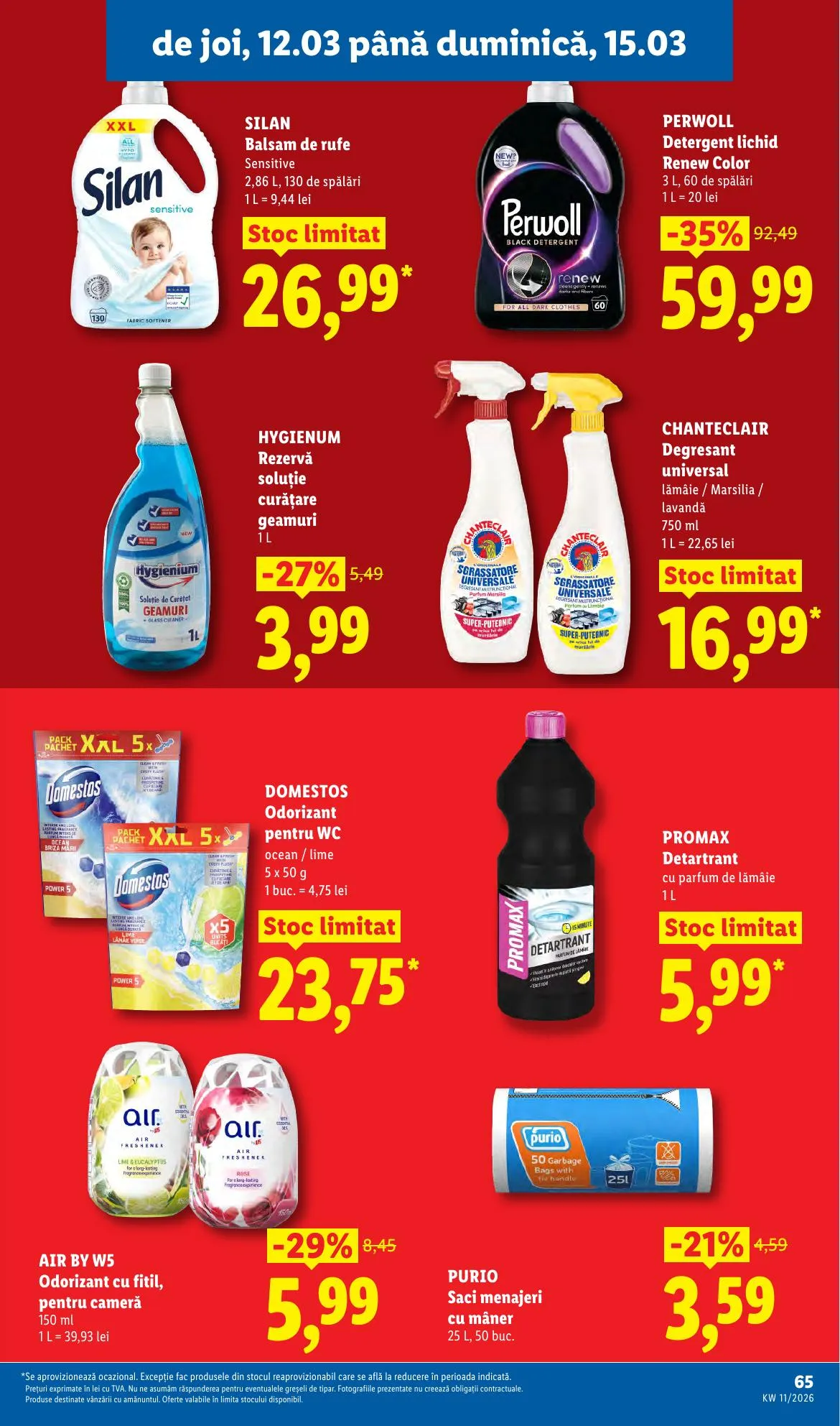Lidl akciós újság Románia 03.09–03.15 – 65. oldal