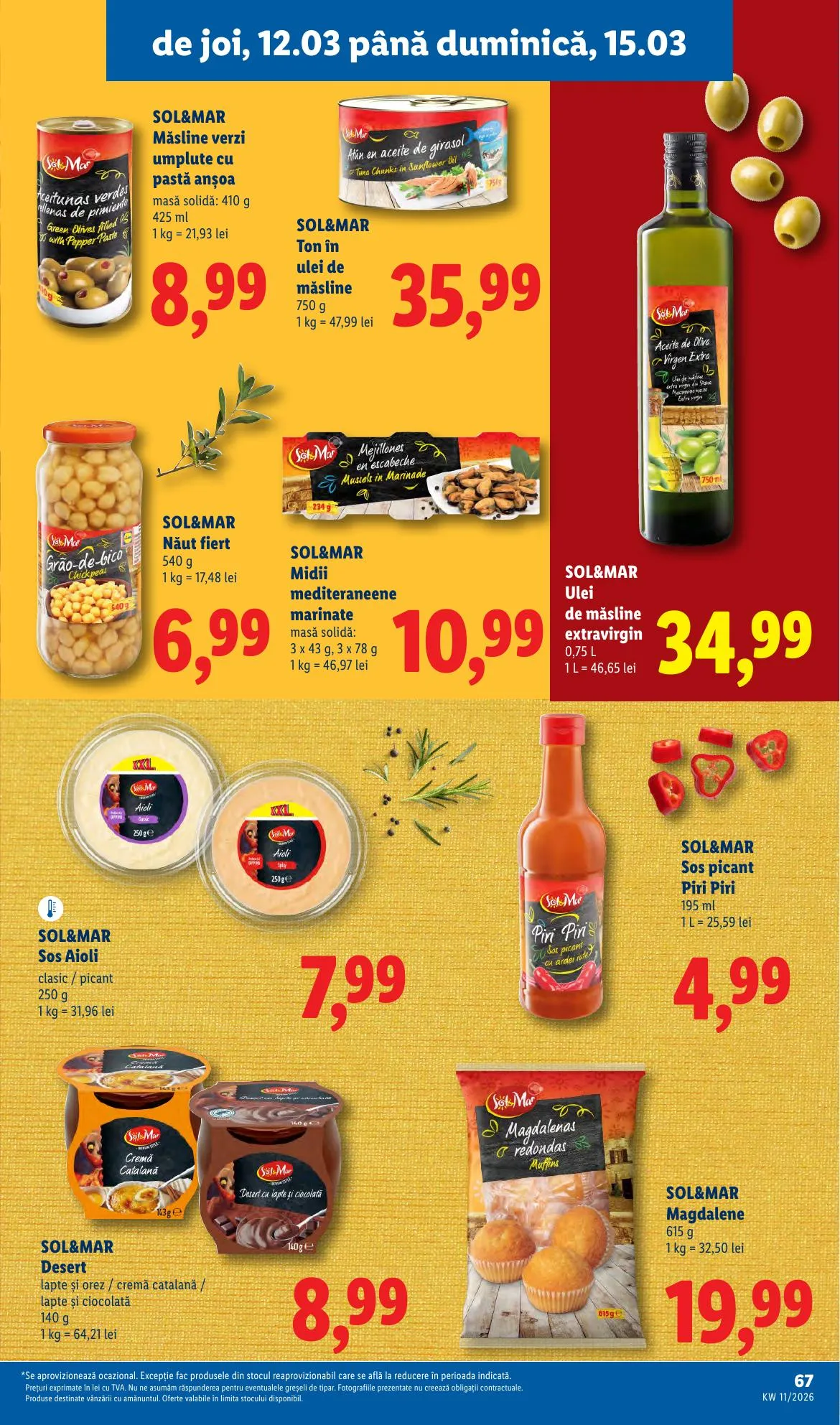 Lidl akciós újság Románia 03.09–03.15 – 67. oldal