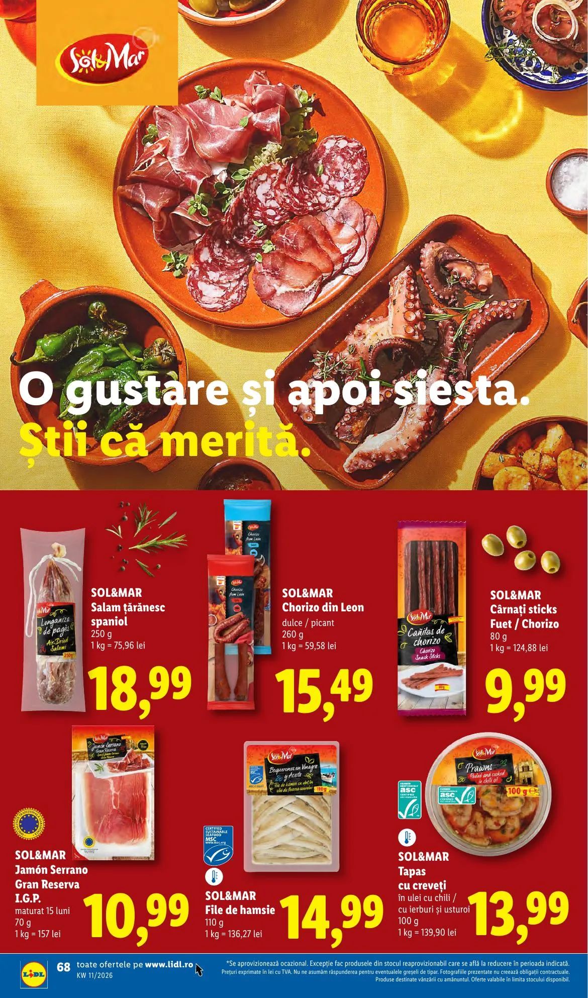 Lidl akciós újság Románia 03.09–03.15 – 68. oldal