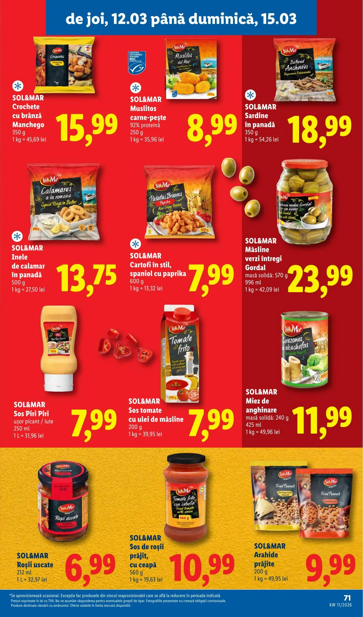 Lidl akciós újság Románia 03.09–03.15 – 71. oldal