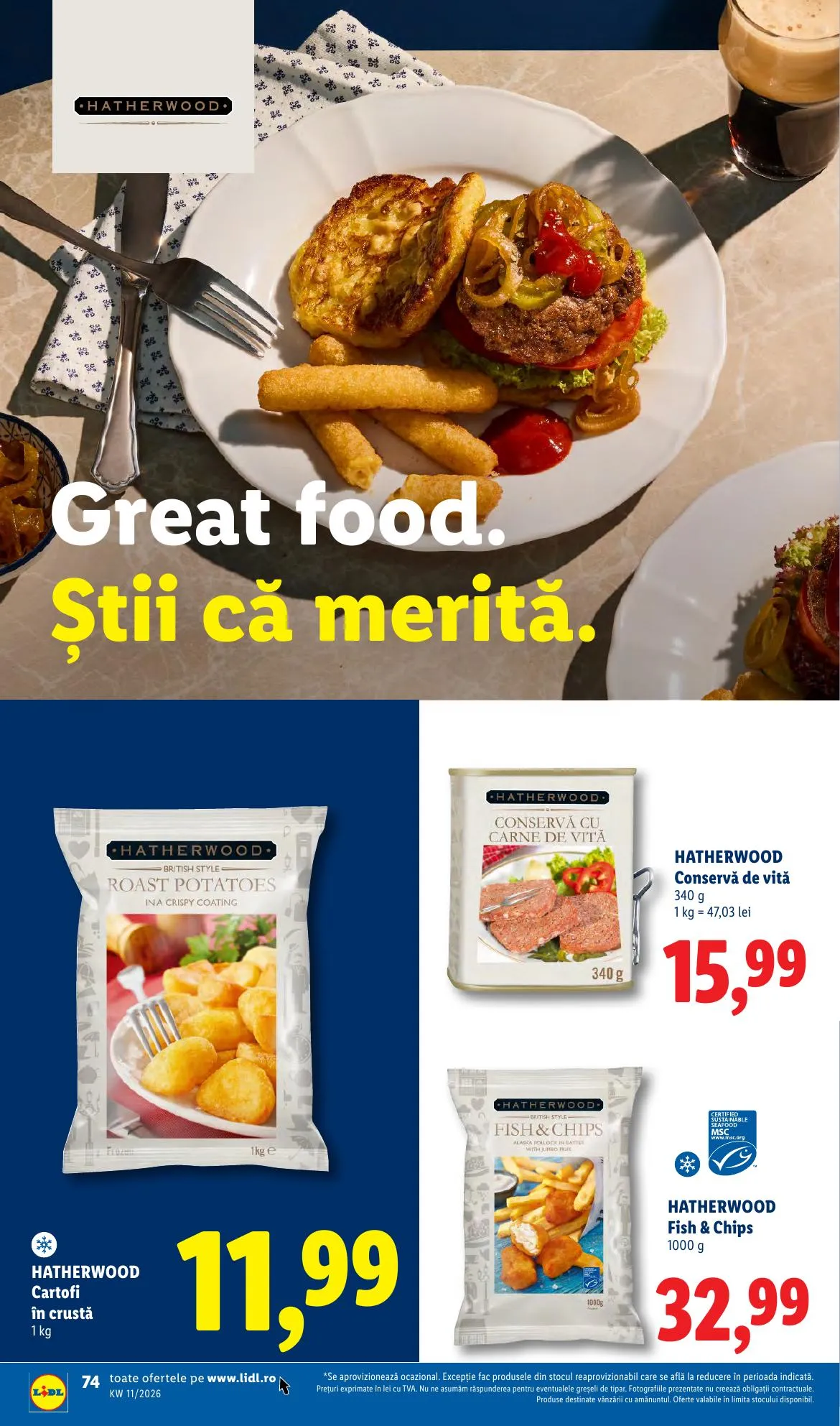 Lidl akciós újság Románia 03.09–03.15 – 74. oldal