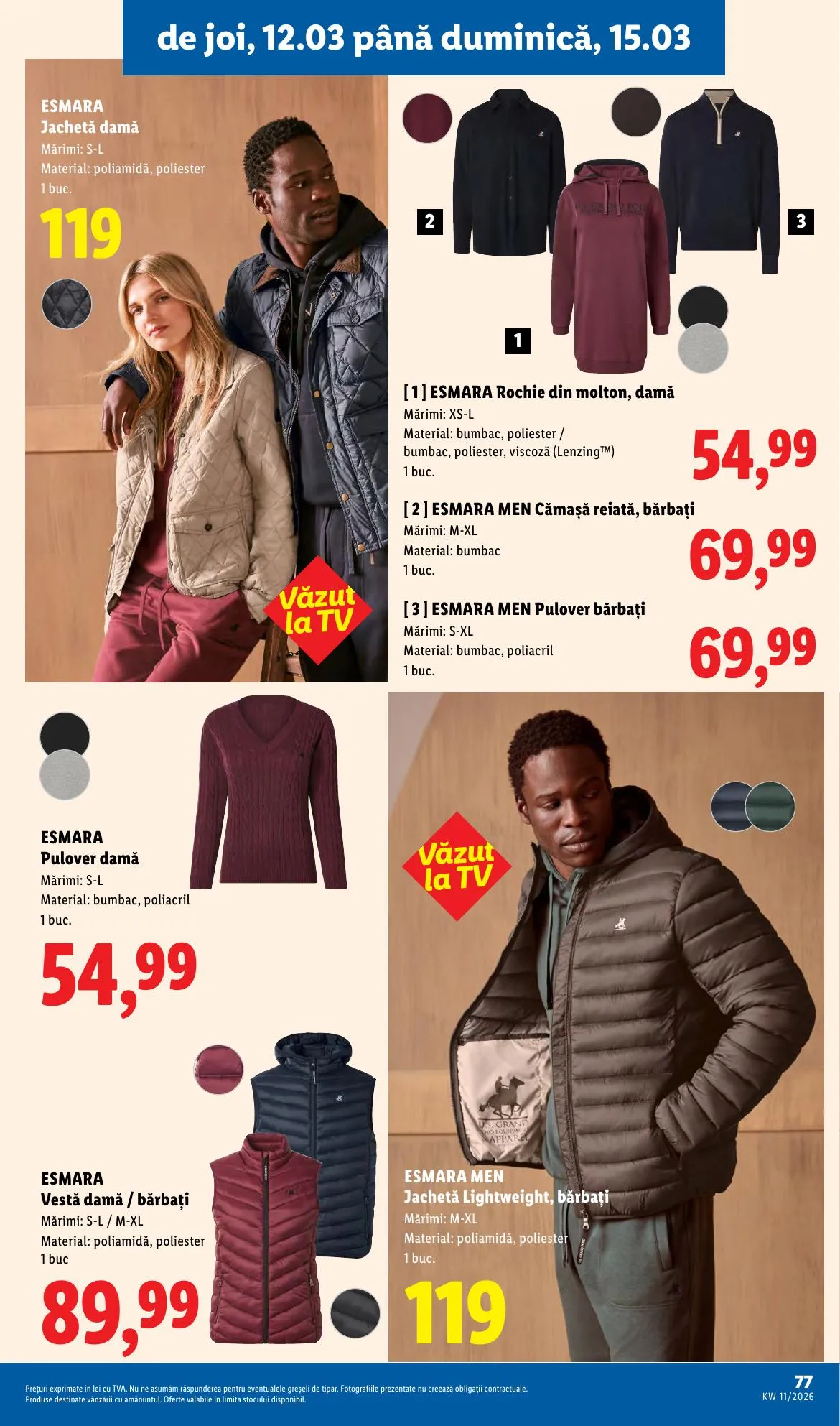 Lidl akciós újság Románia 03.09–03.15 – 77. oldal