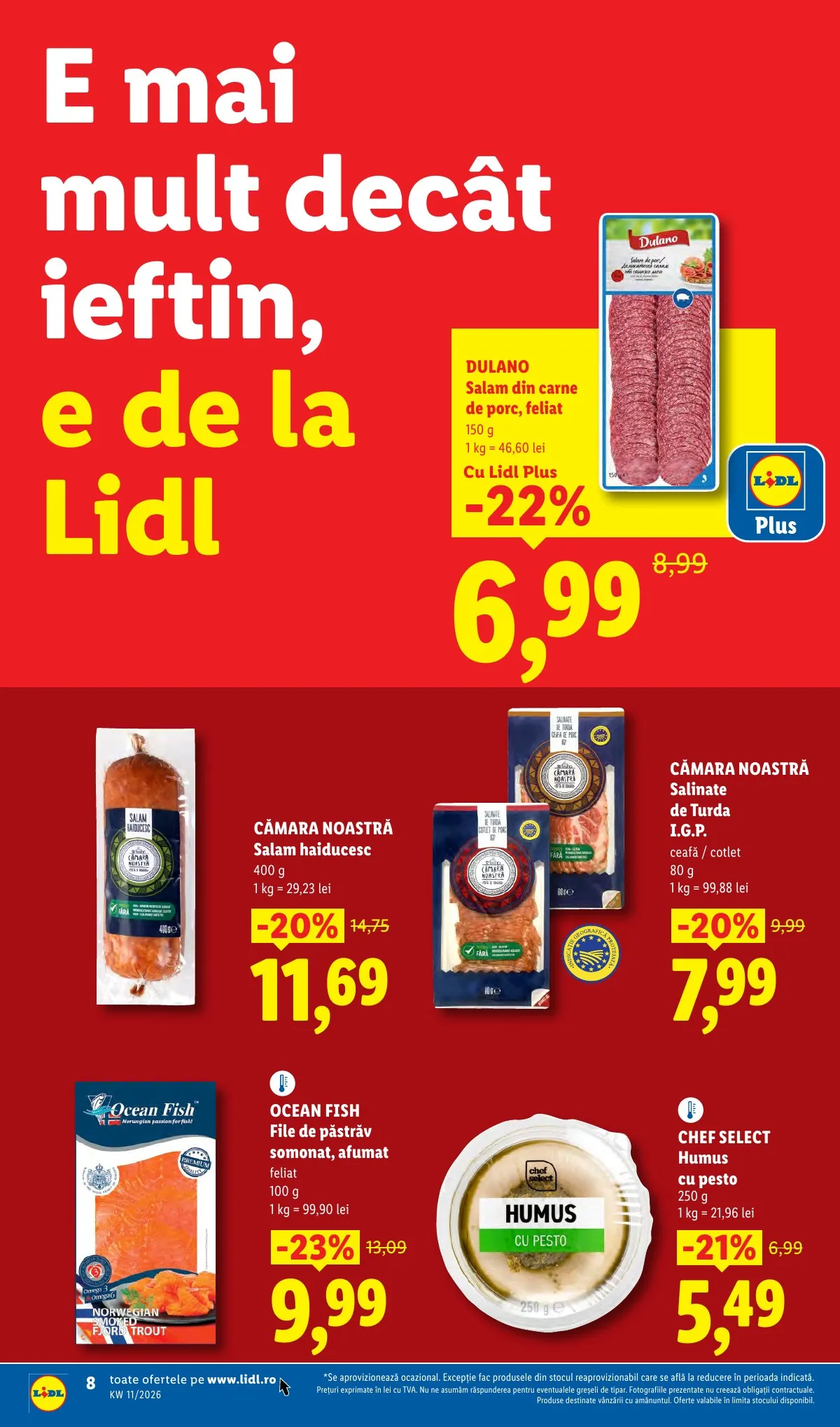 Lidl akciós újság Románia 03.09–03.15 – 8. oldal