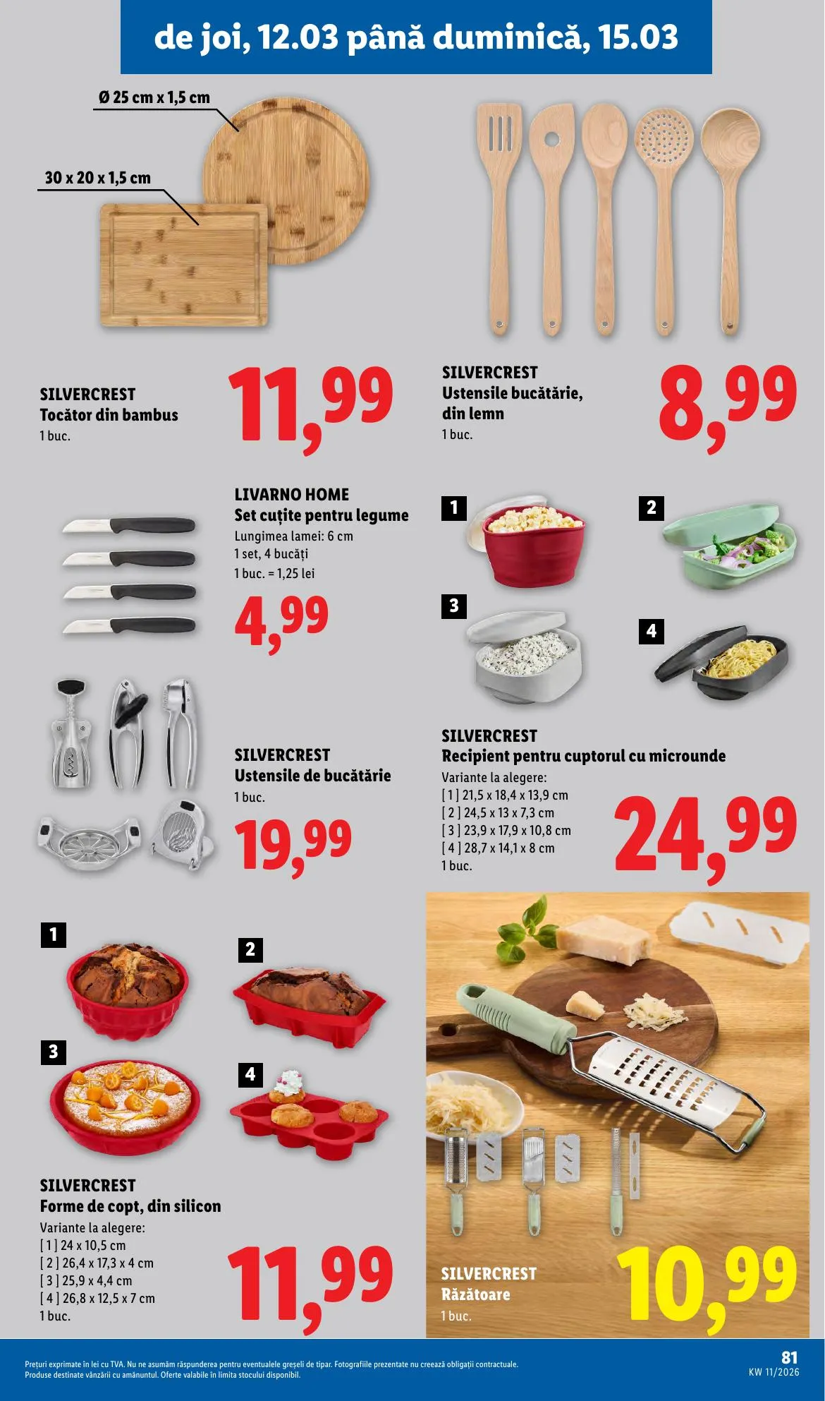 Lidl akciós újság Románia 03.09–03.15 – 81. oldal
