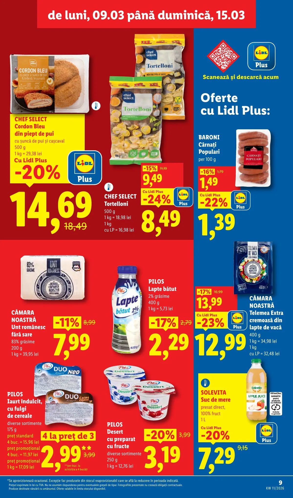Lidl akciós újság Románia 03.09–03.15 – 9. oldal