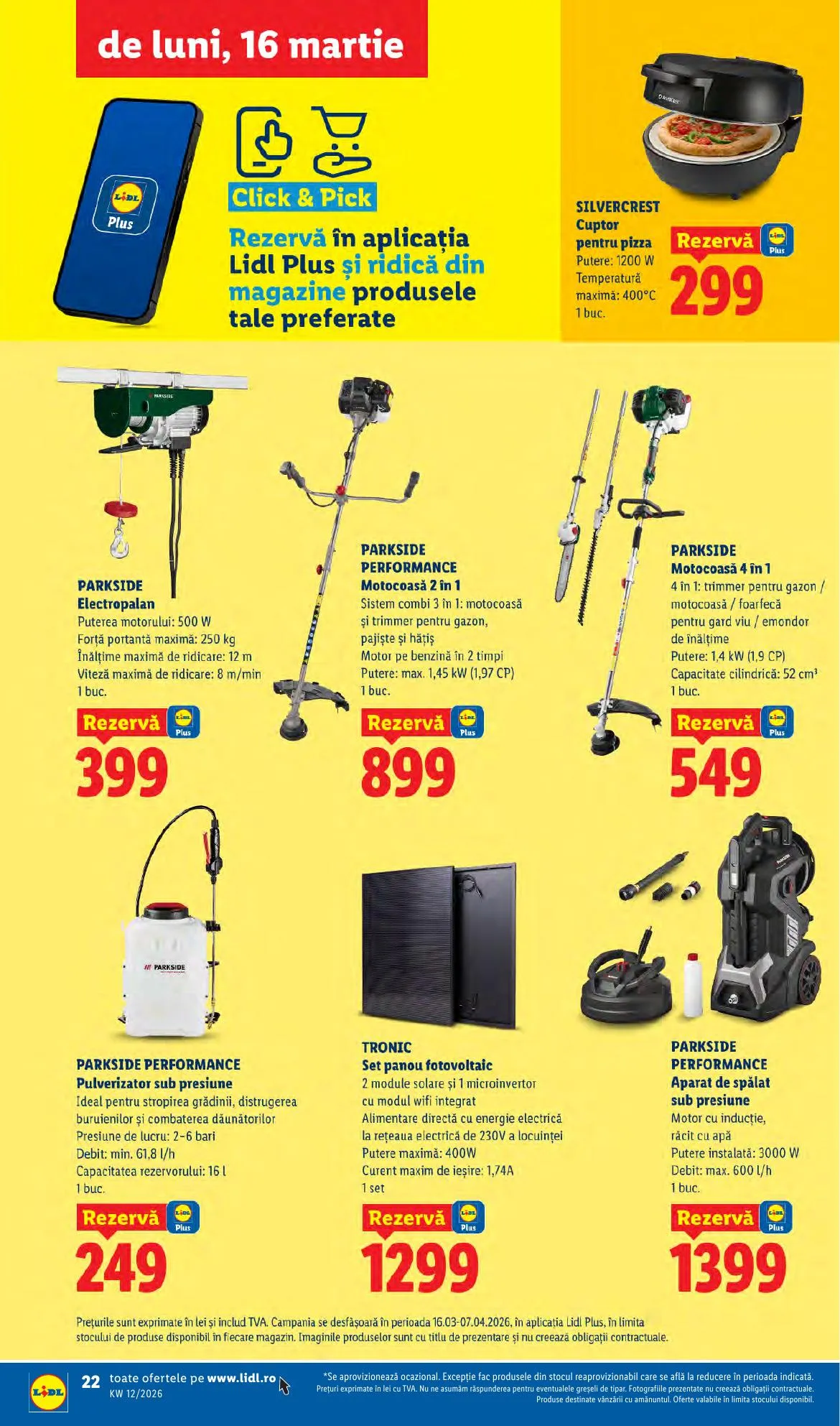 Lidl akciós újság Románia 03.16–03.22 – 22. oldal