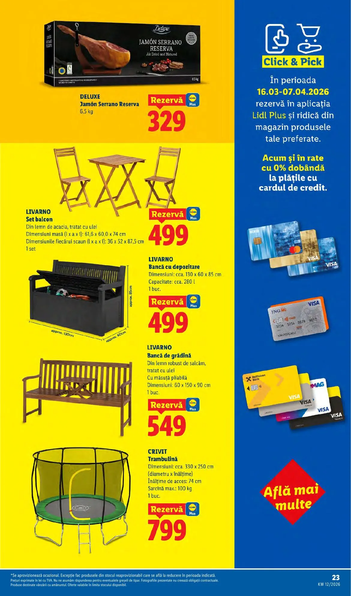 Lidl akciós újság Románia 03.16–03.22 – 23. oldal