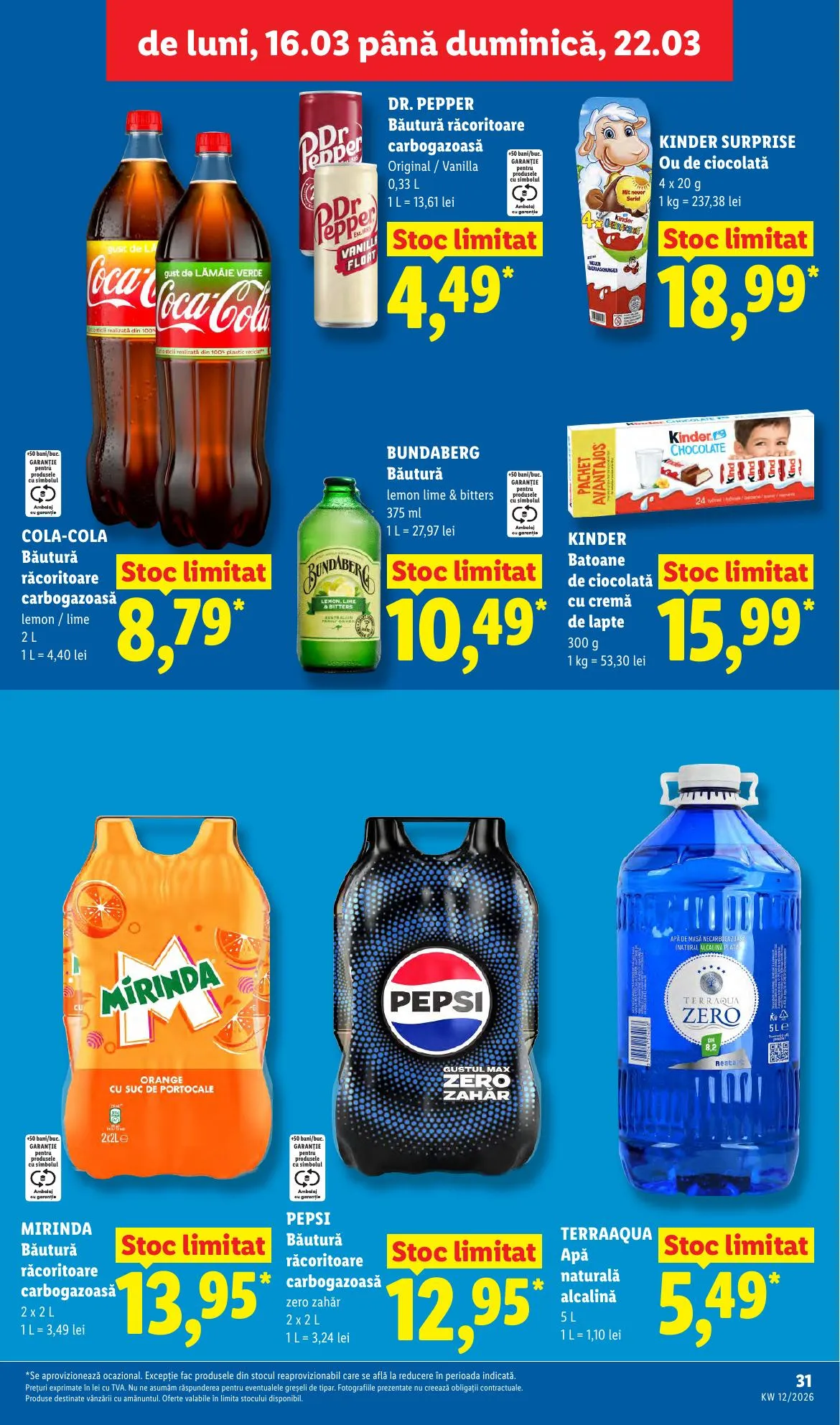 Lidl akciós újság Románia 03.16–03.22 – 31. oldal