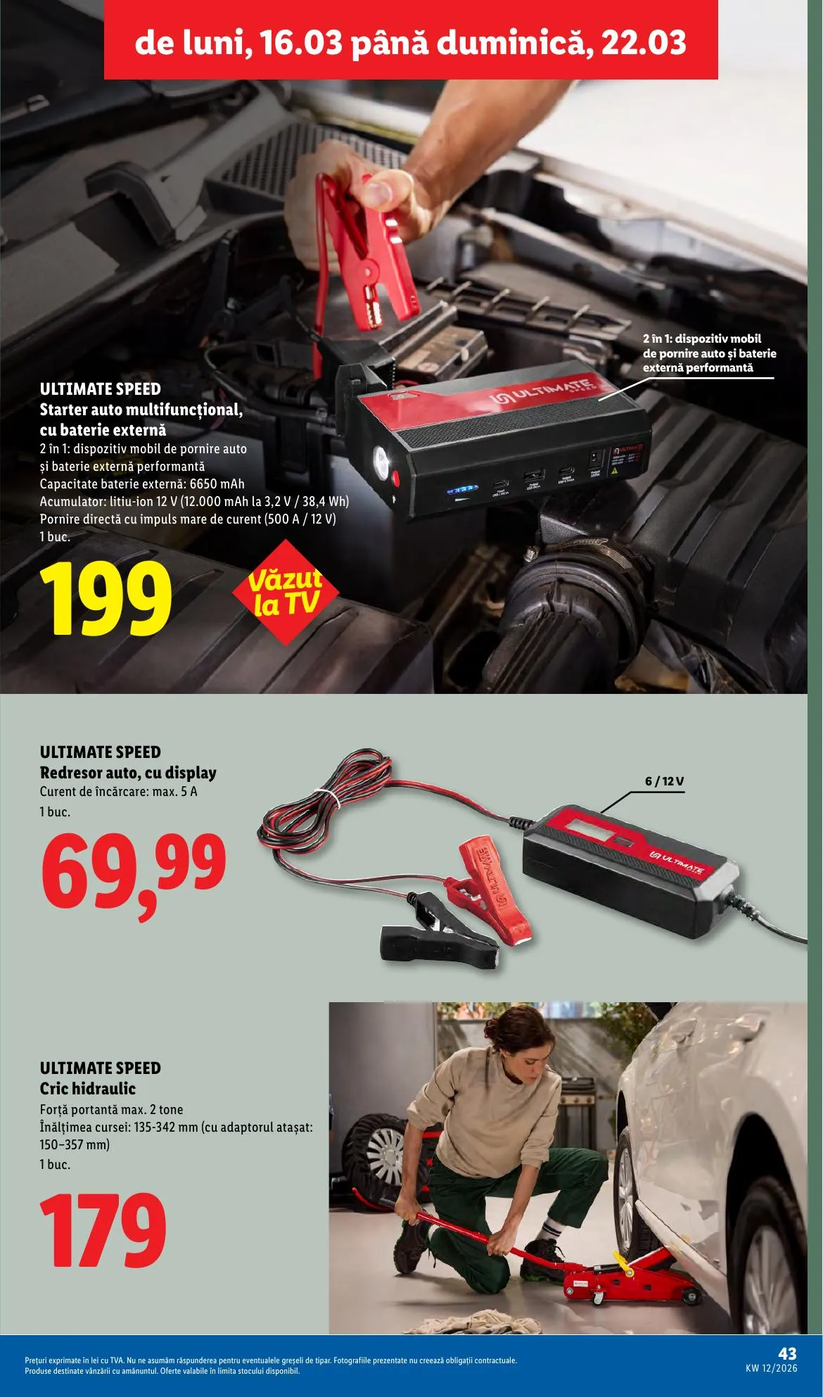 Lidl akciós újság Románia 03.16–03.22 – 43. oldal