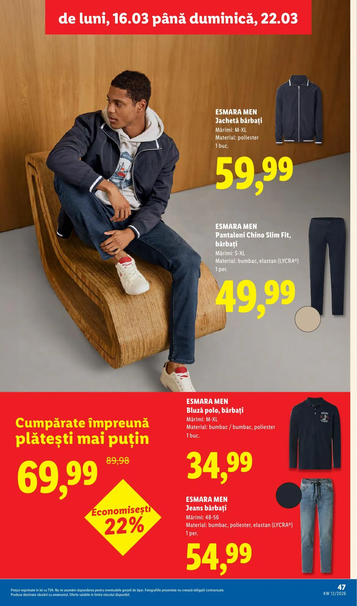 Lidl akciós újság Románia 03.16–03.22 – 47. oldal