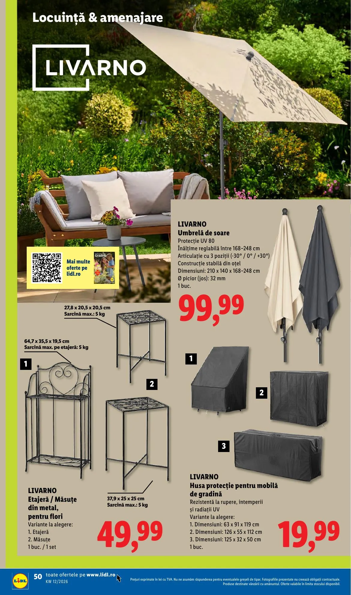 Lidl akciós újság Románia 03.16–03.22 – 50. oldal