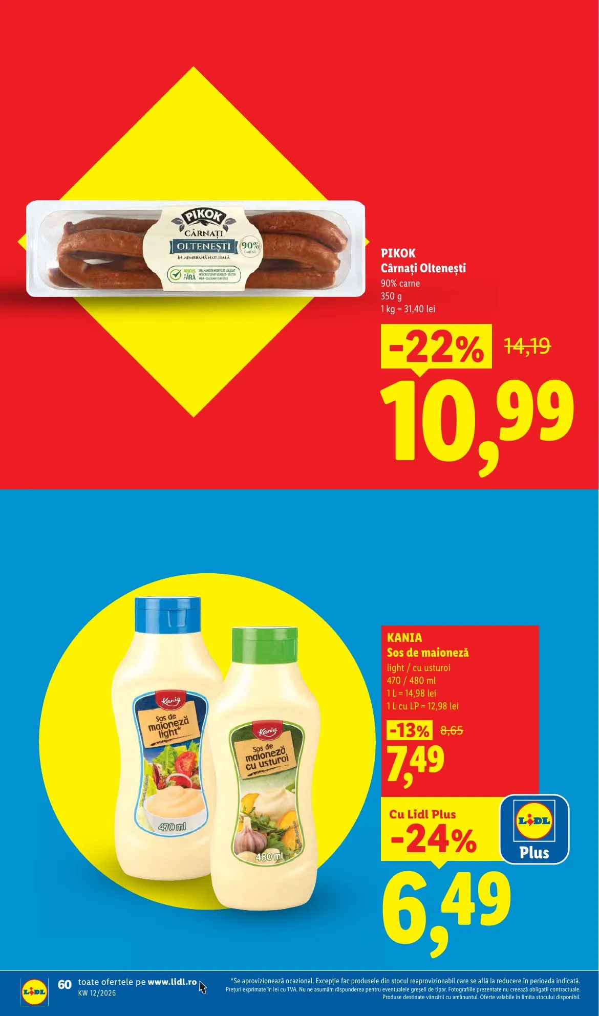 Lidl akciós újság Románia 03.16–03.22 – 60. oldal