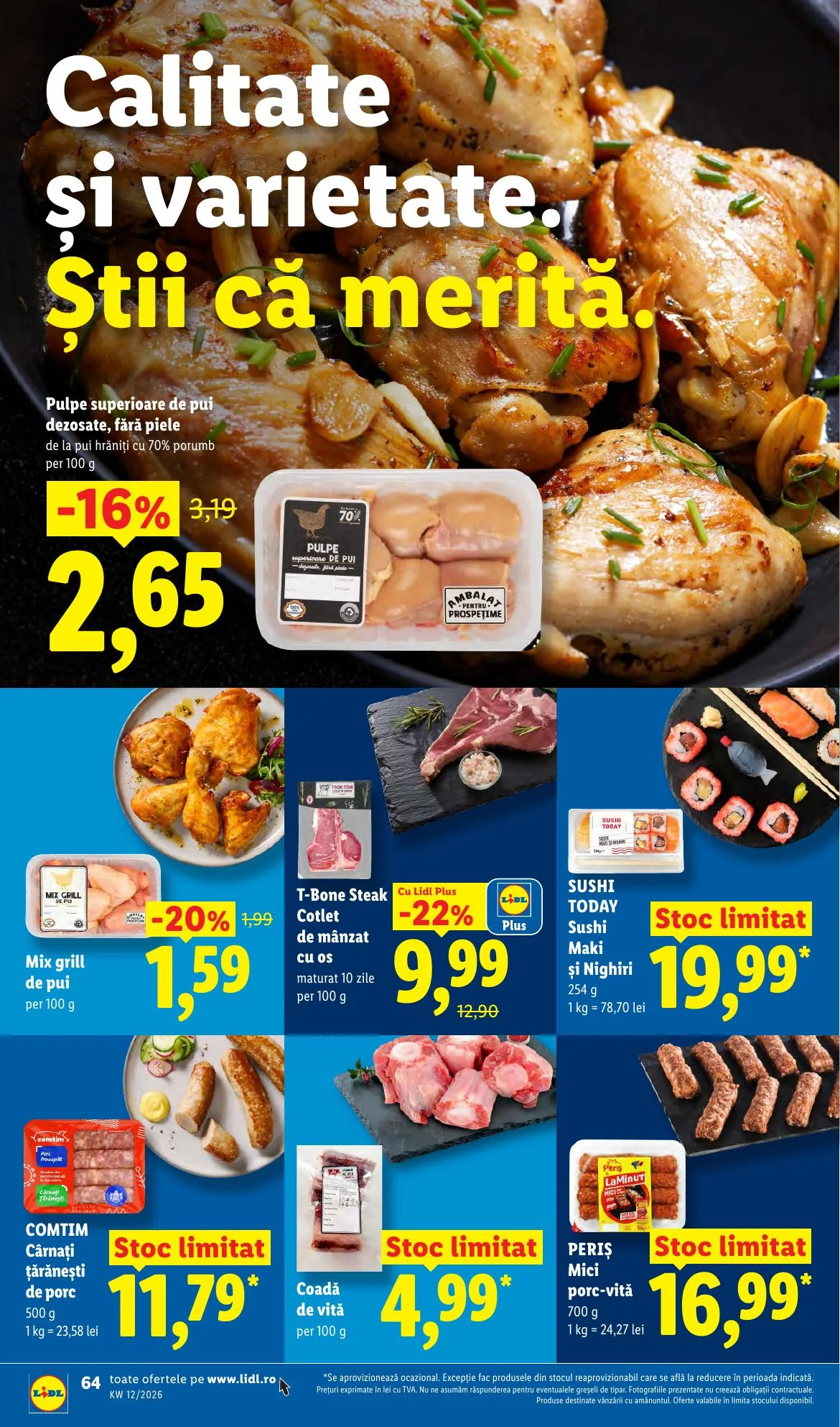 Lidl akciós újság Románia 03.16–03.22 – 64. oldal