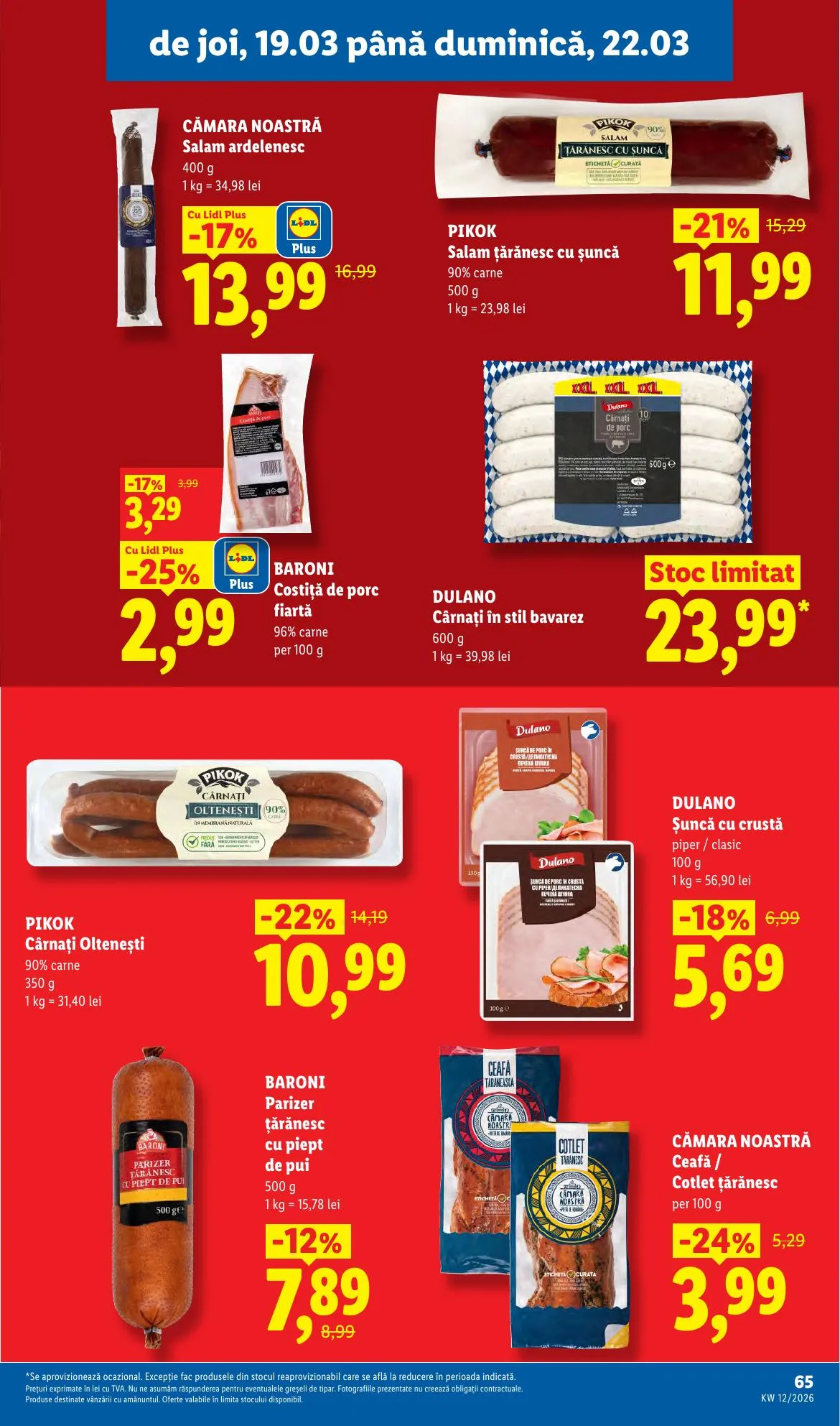 Lidl akciós újság Románia 03.16–03.22 – 65. oldal
