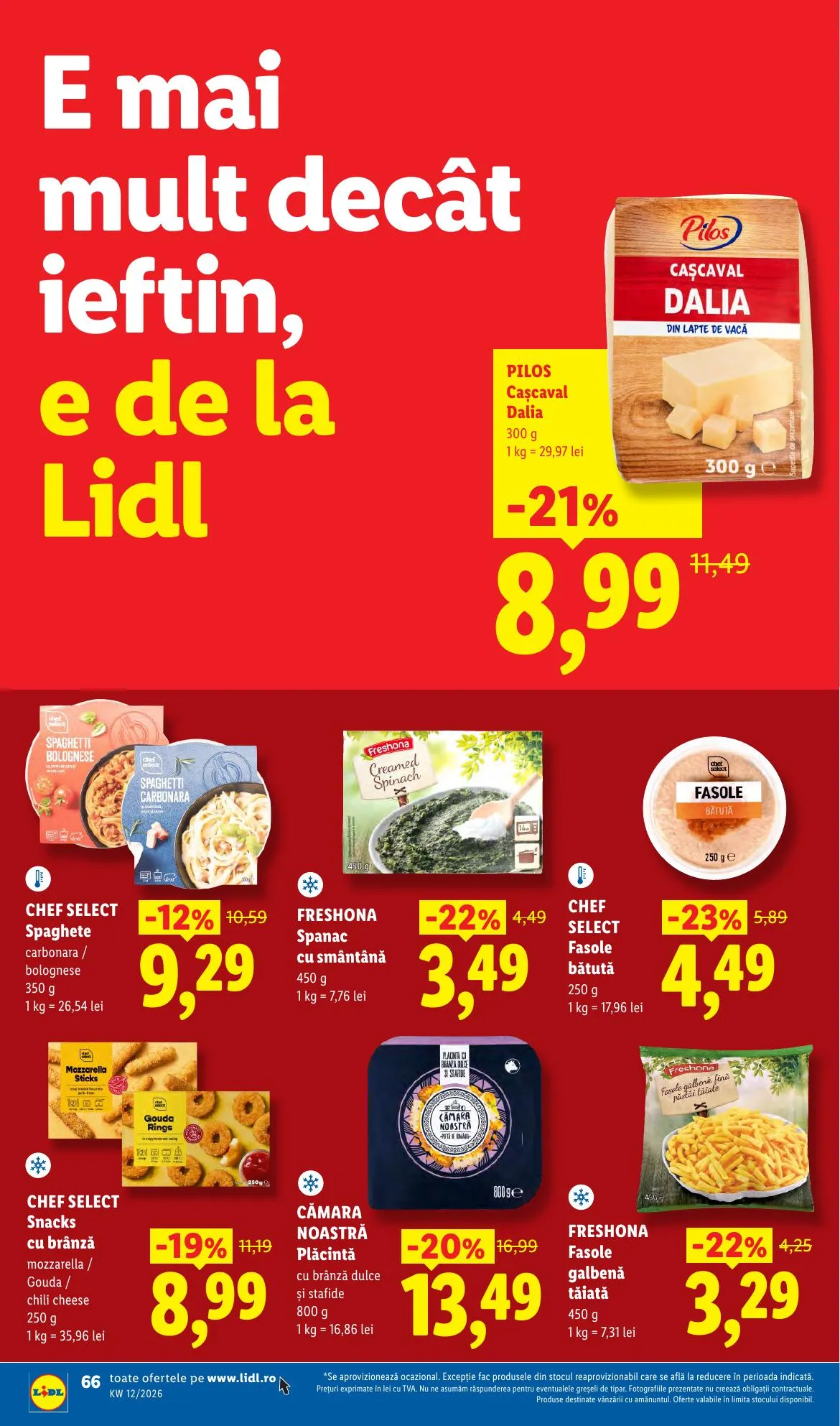 Lidl akciós újság Románia 03.16–03.22 – 66. oldal
