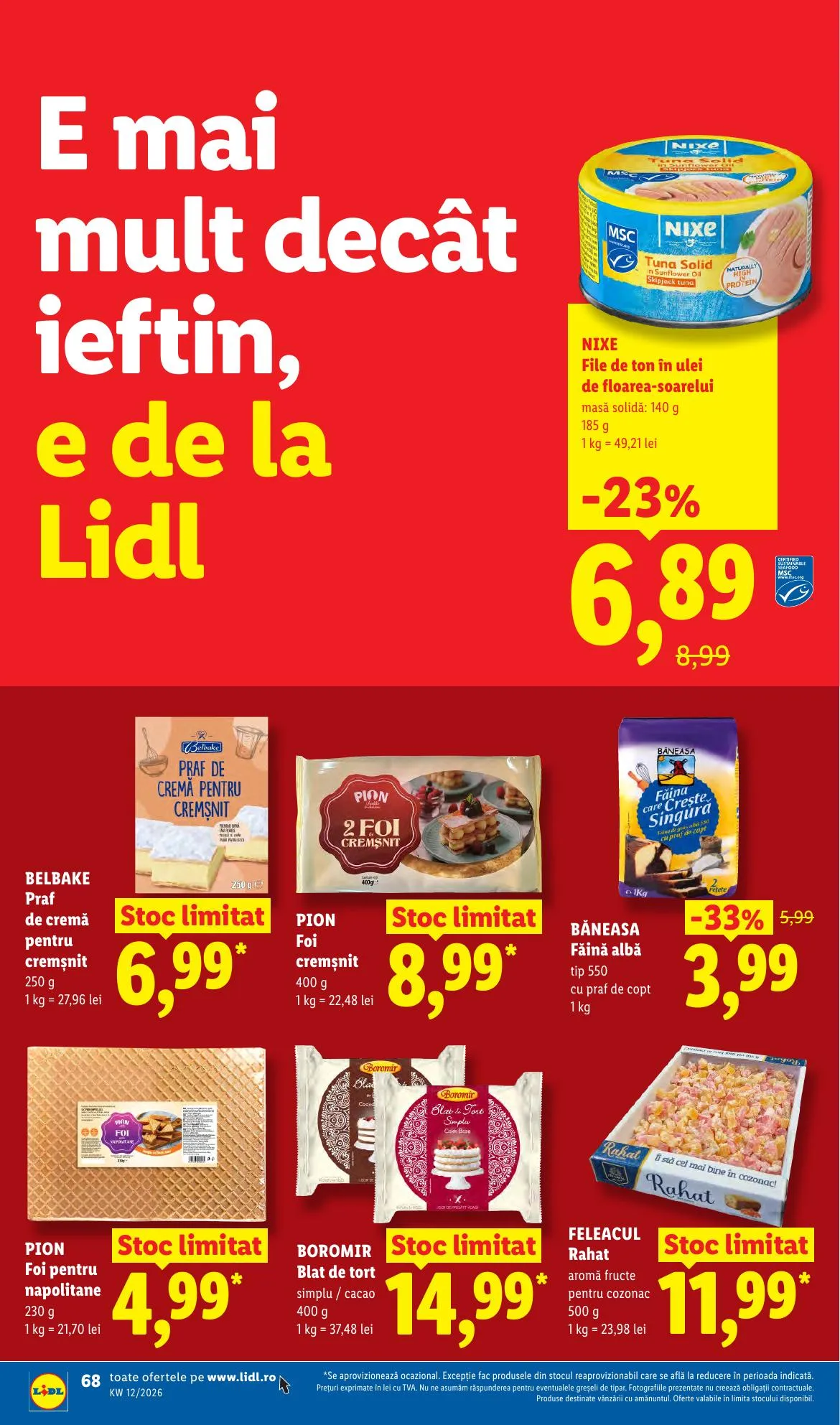 Lidl akciós újság Románia 03.16–03.22 – 68. oldal