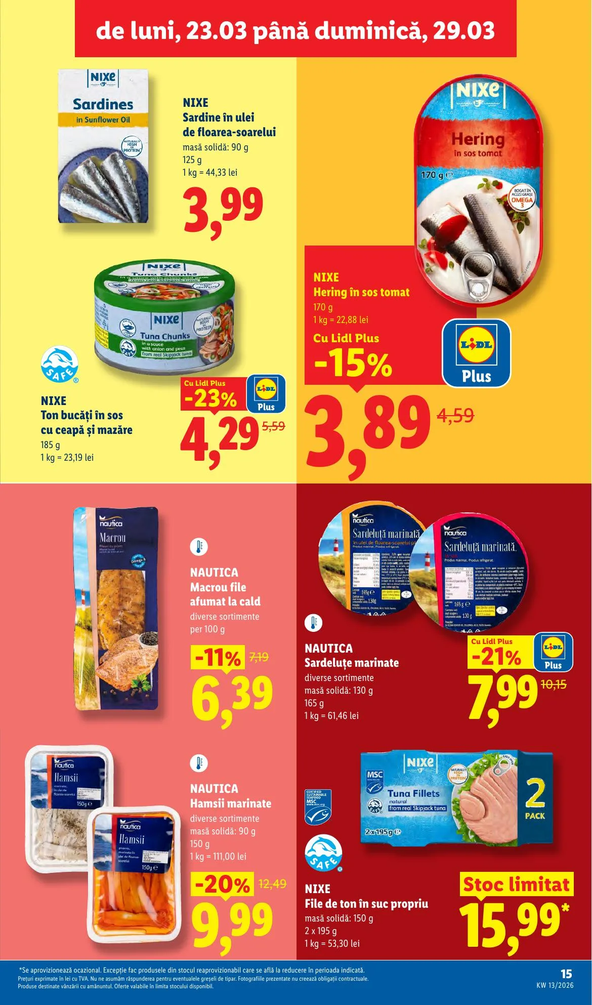Lidl akciós újság Románia 03.23–03.29 – 15. oldal