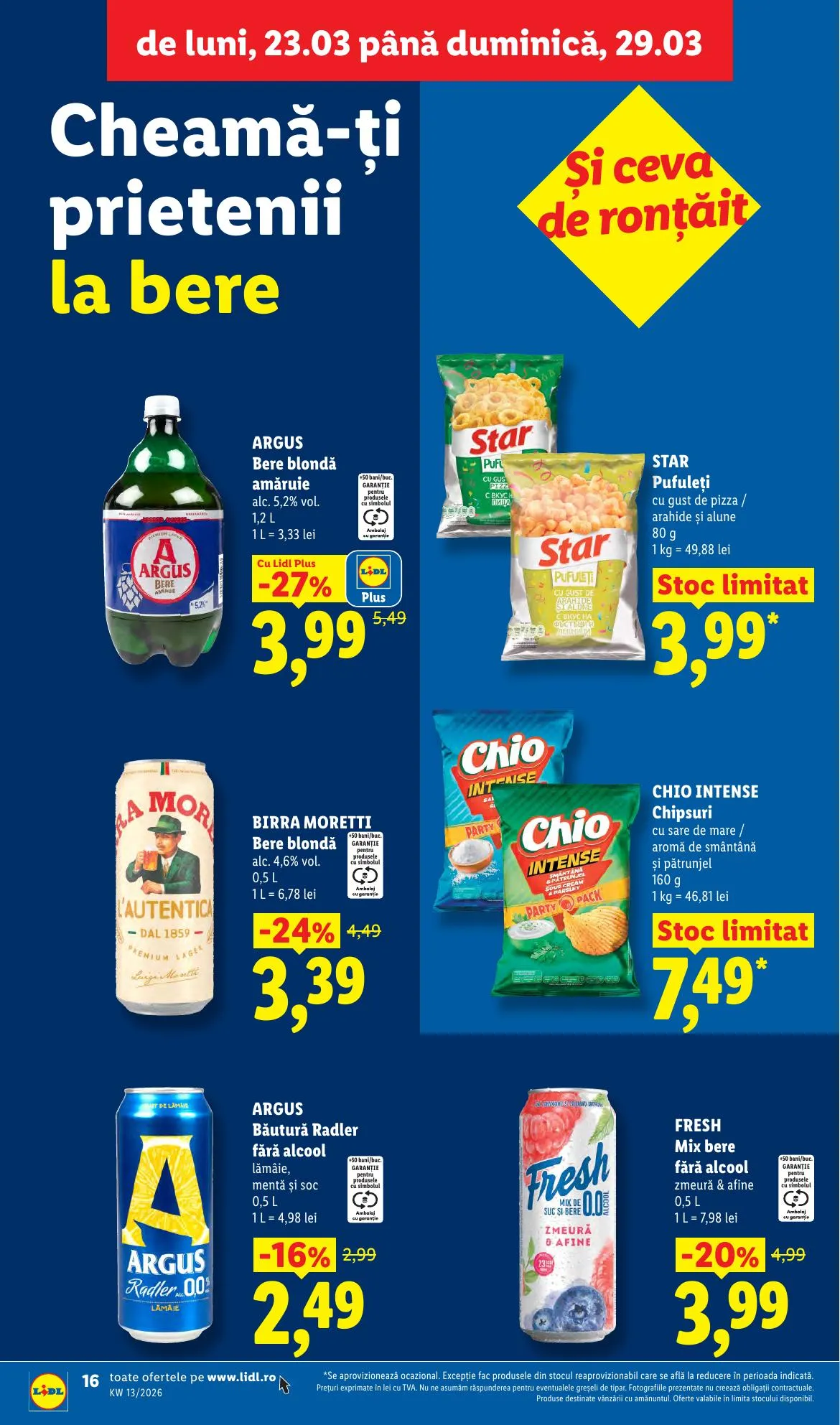 Lidl akciós újság Románia 03.23–03.29 – 16. oldal