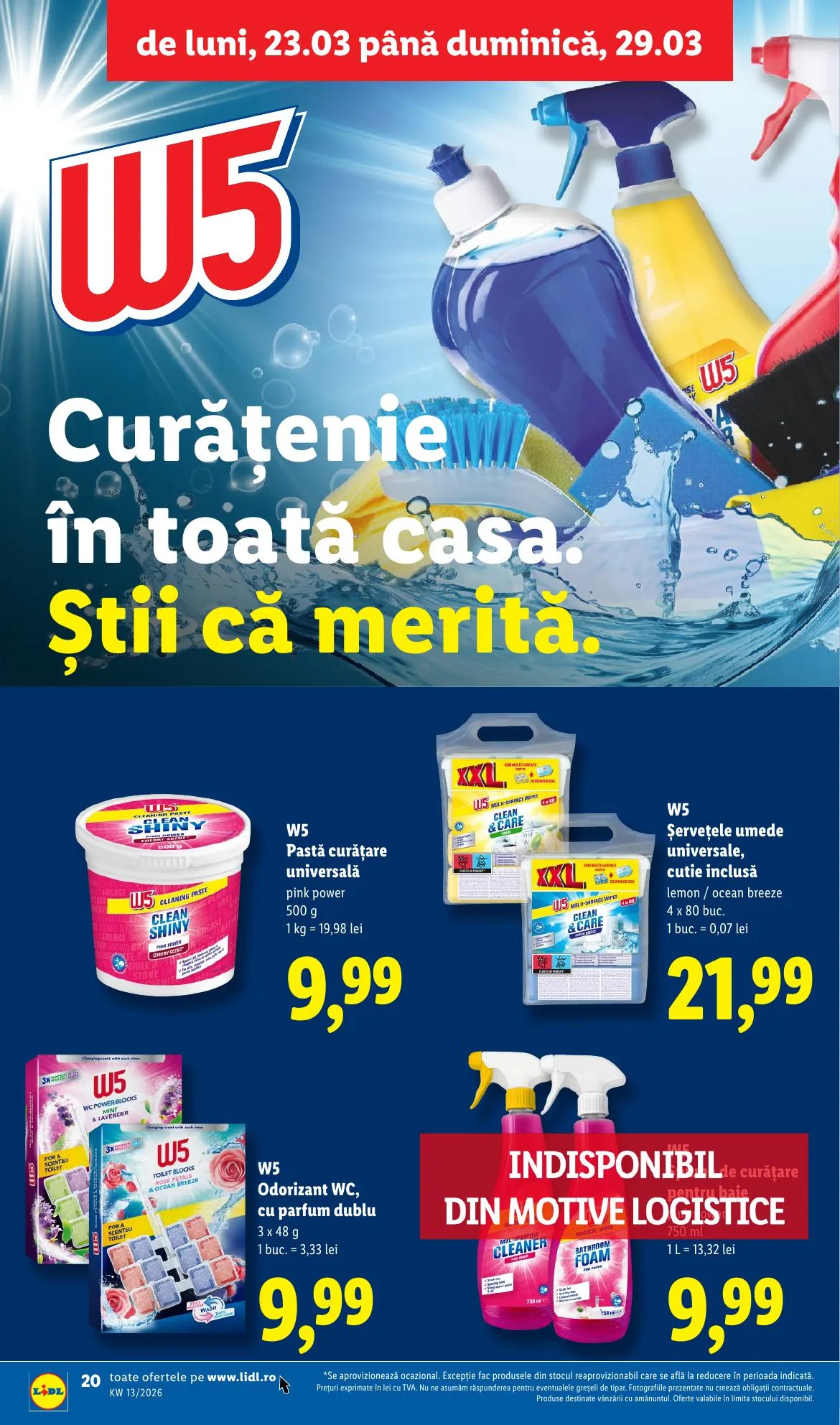 Lidl akciós újság Románia 03.23–03.29 – 20. oldal