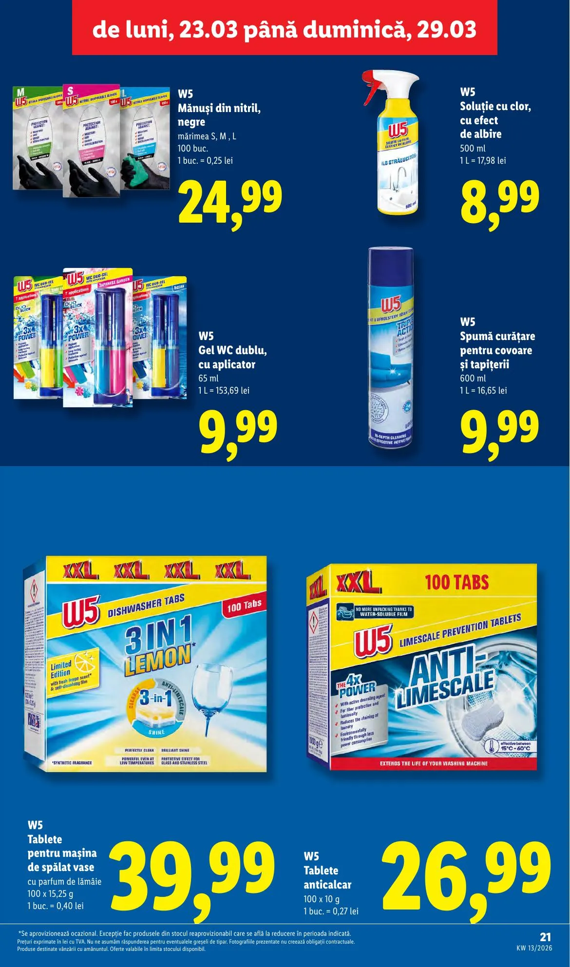 Lidl akciós újság Románia 03.23–03.29 – 21. oldal
