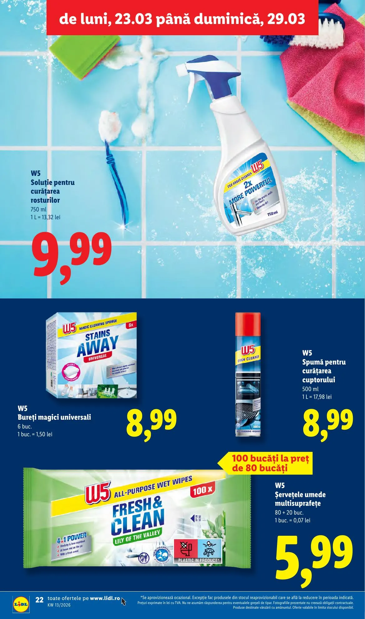 Lidl akciós újság Románia 03.23–03.29 – 22. oldal