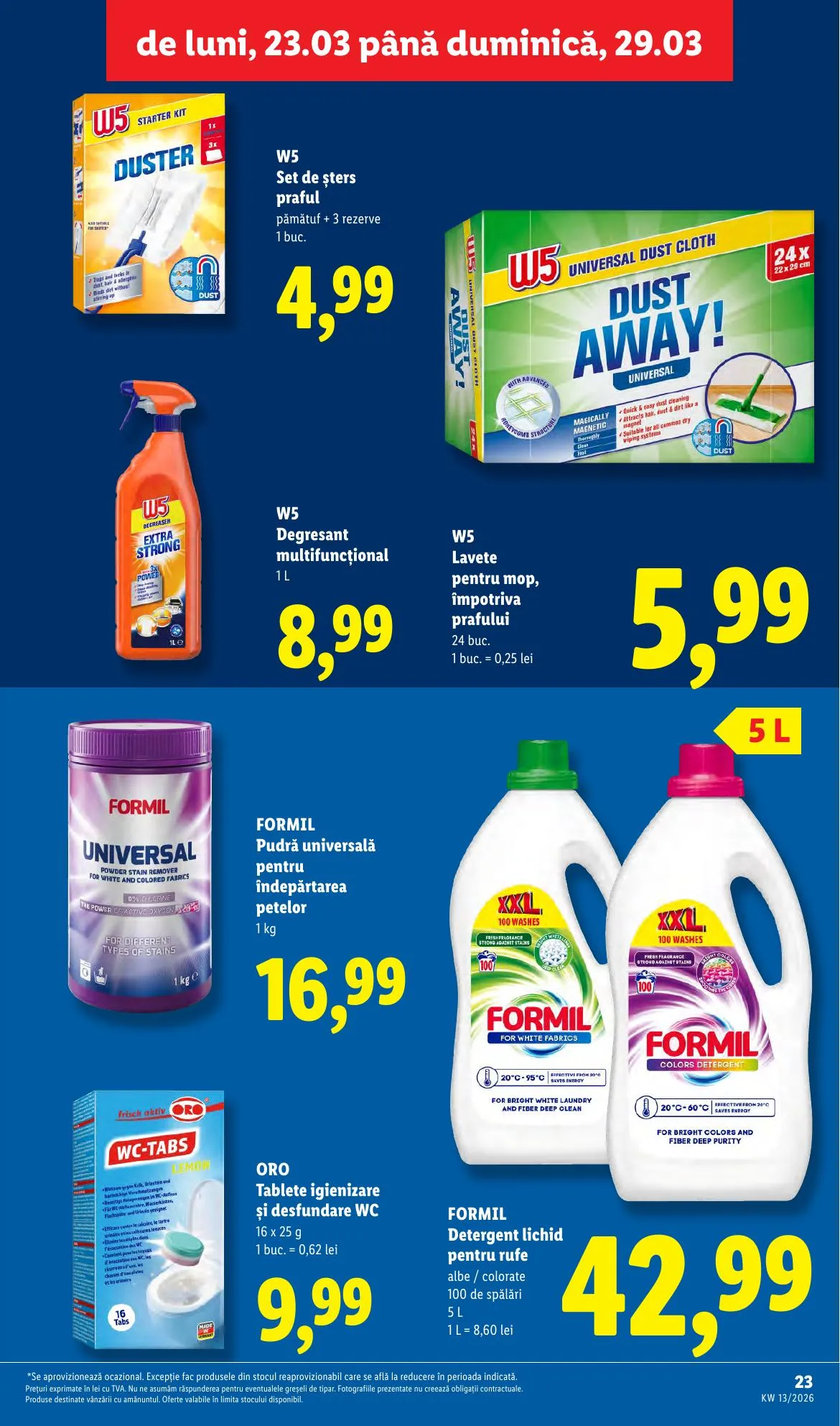 Lidl akciós újság Románia 03.23–03.29 – 23. oldal