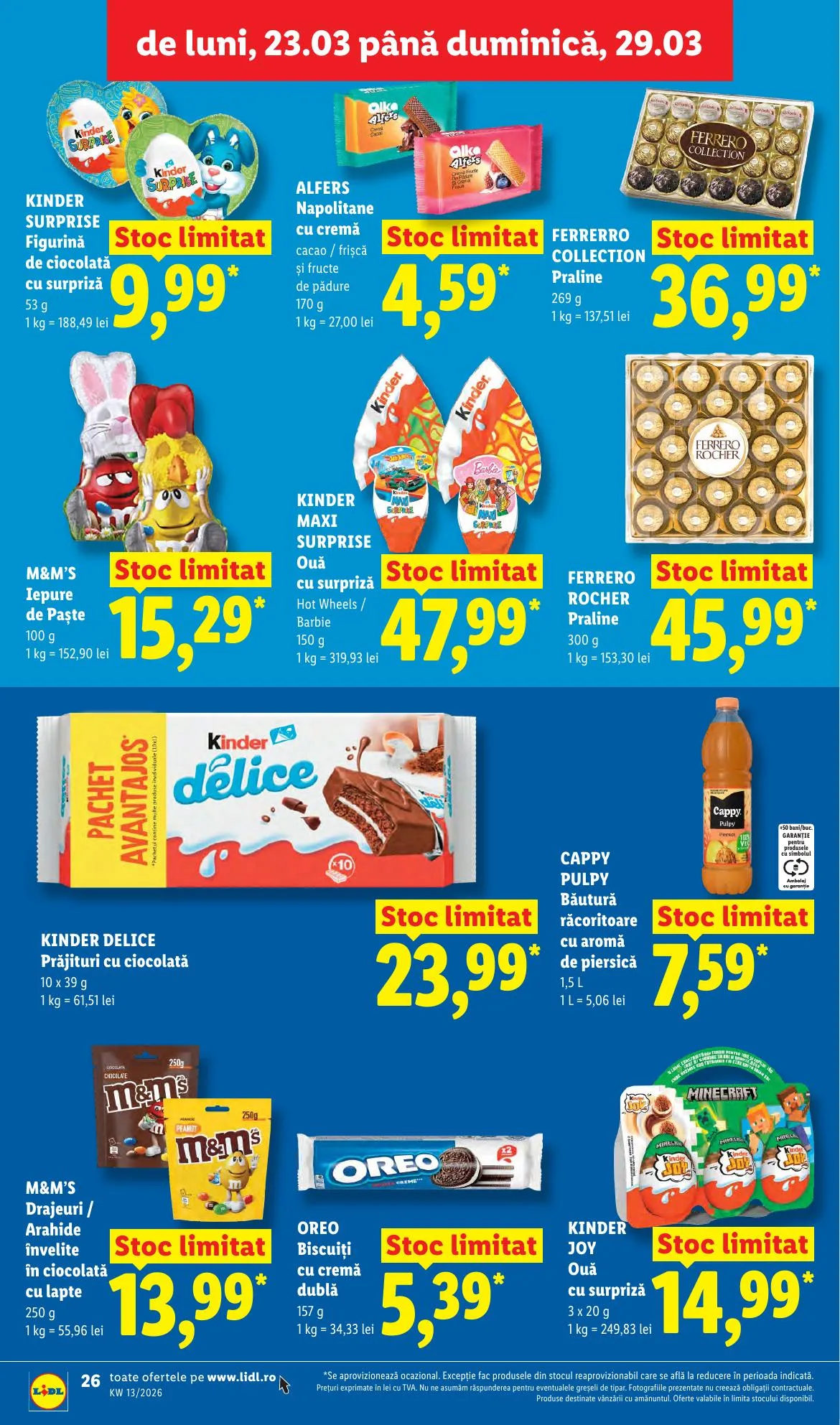 Lidl akciós újság Románia 03.23–03.29 – 26. oldal