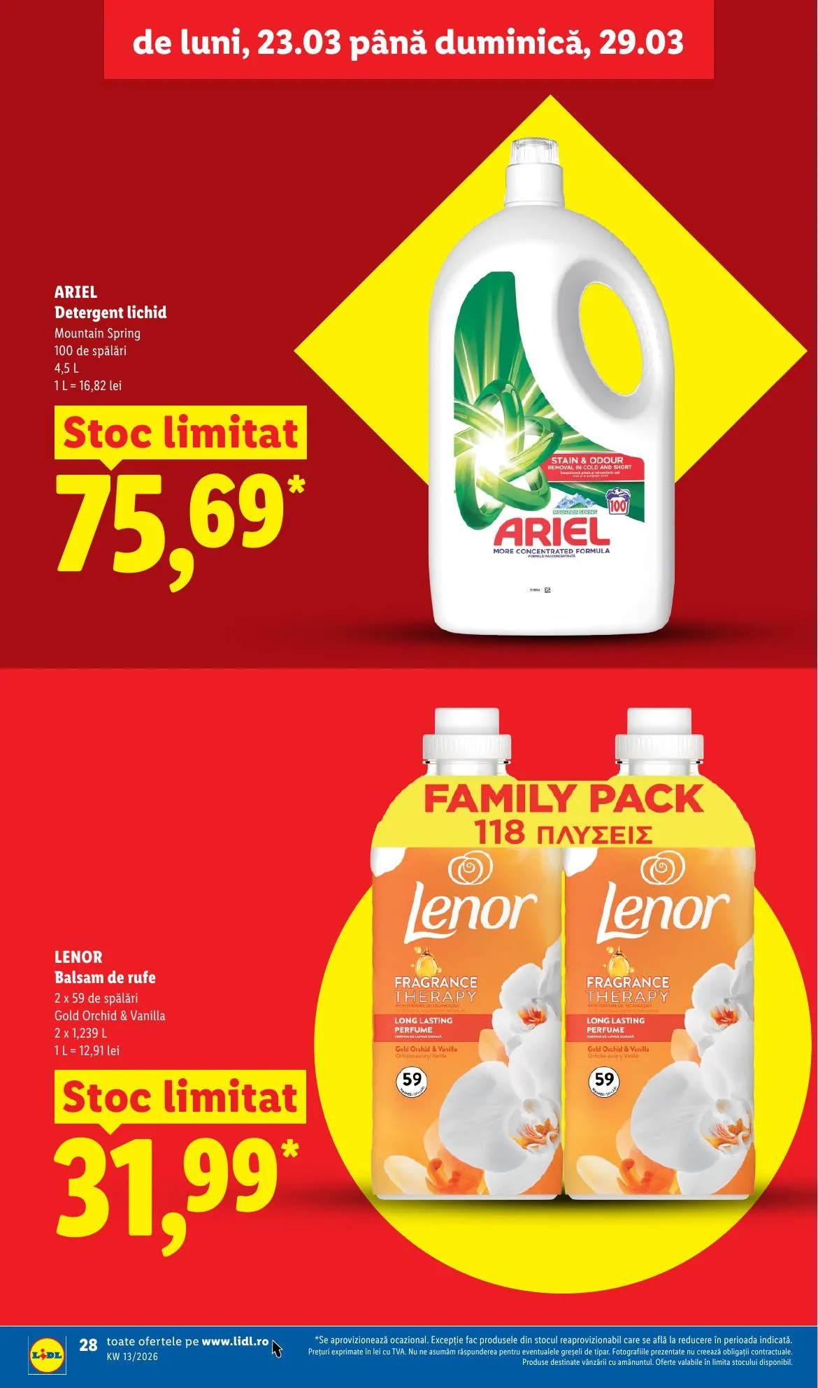 Lidl akciós újság Románia 03.23–03.29 – 28. oldal
