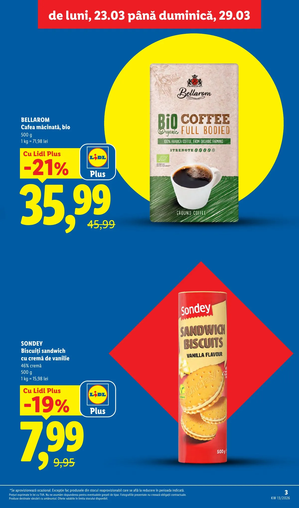 Lidl akciós újság Románia 03.23–03.29 – 3. oldal