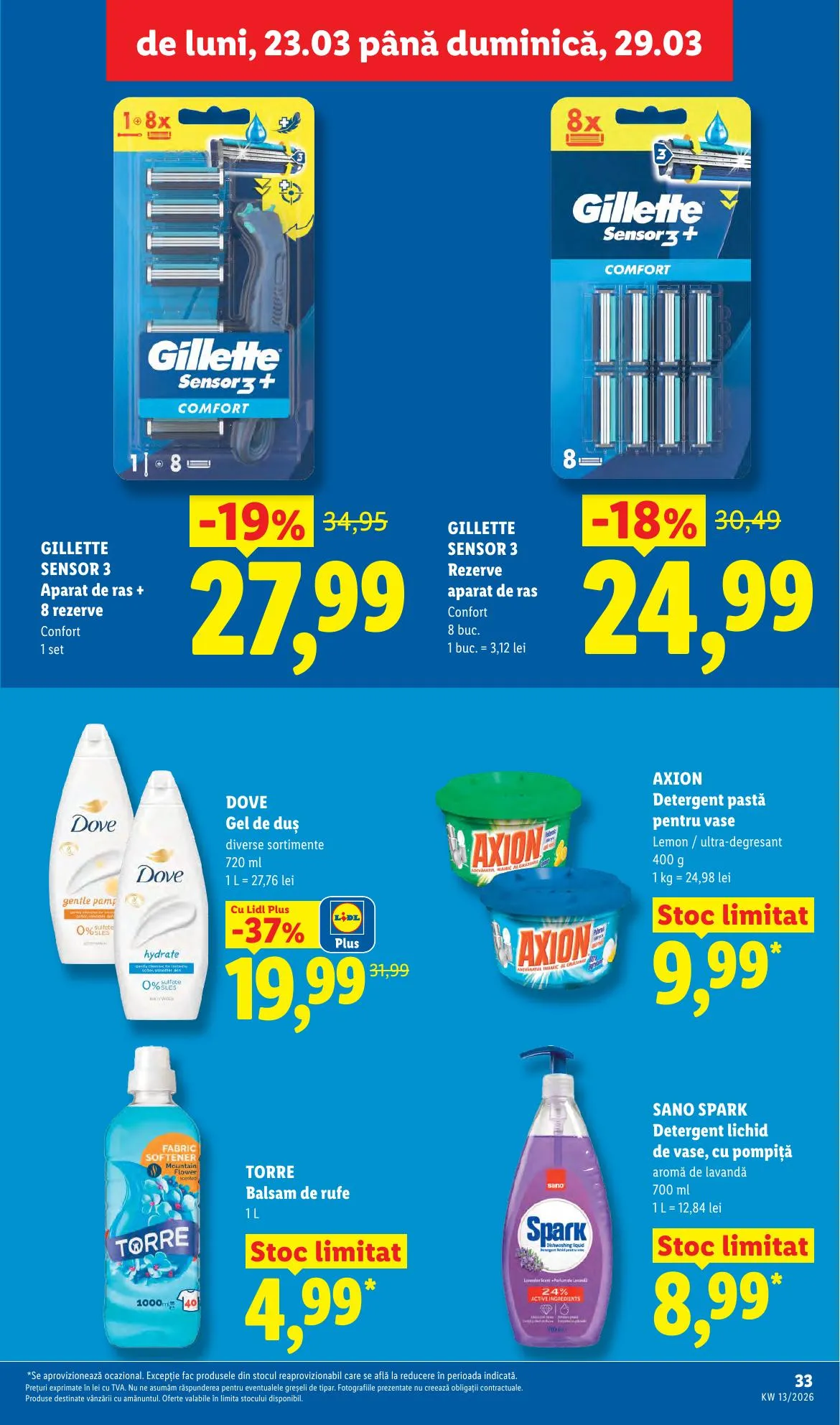 Lidl akciós újság Románia 03.23–03.29 – 33. oldal