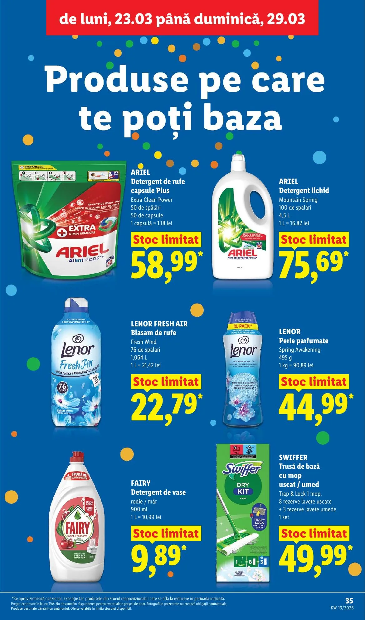 Lidl akciós újság Románia 03.23–03.29 – 35. oldal