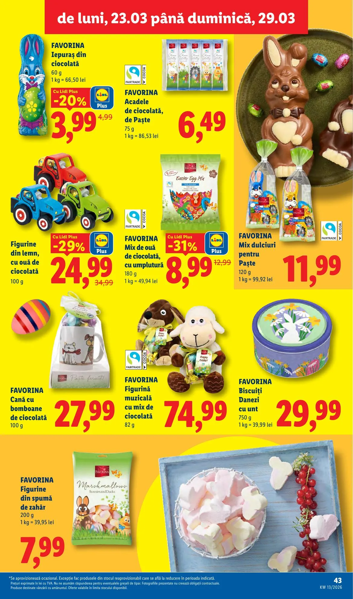Lidl akciós újság Románia 03.23–03.29 – 43. oldal