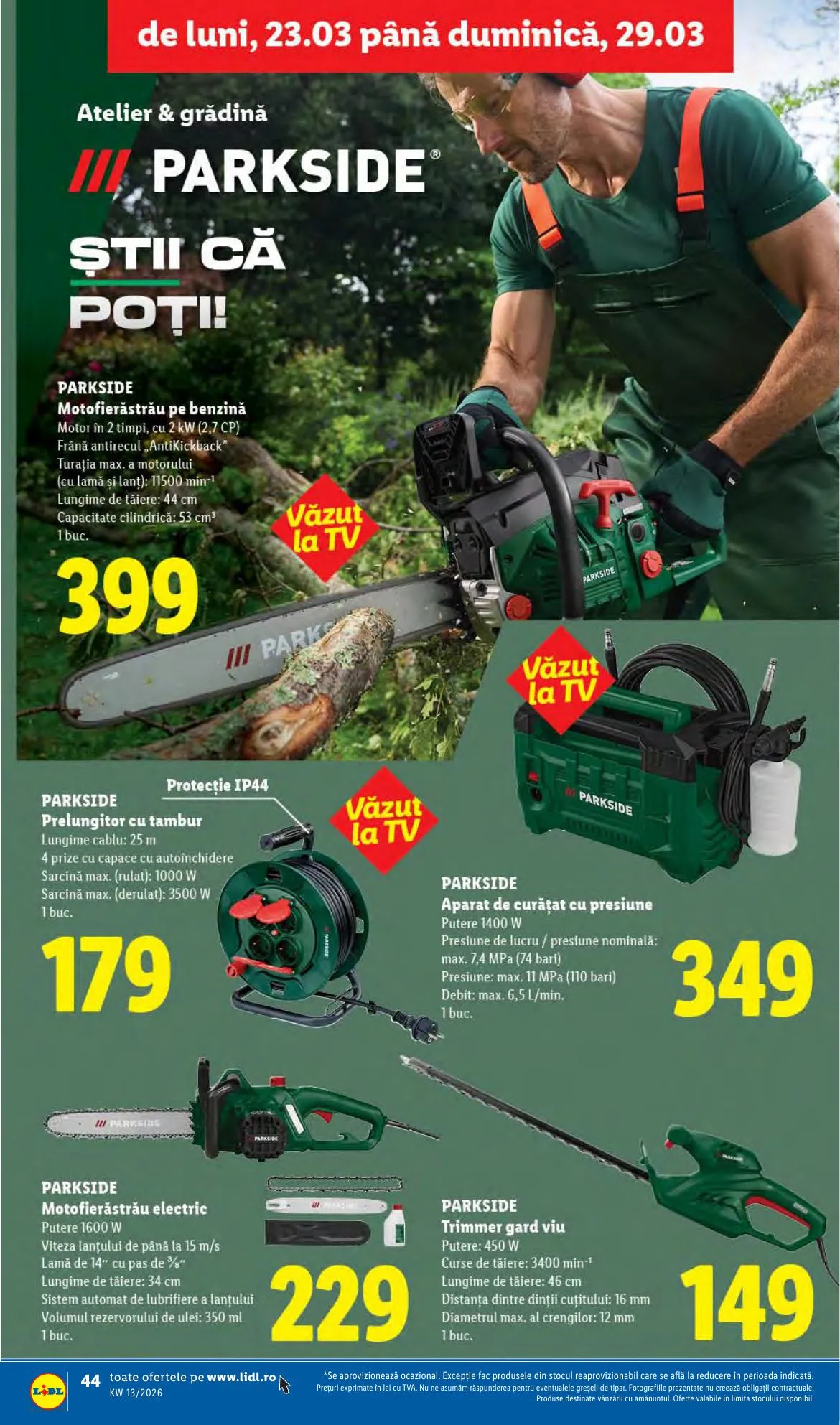 Lidl akciós újság Románia 03.23–03.29 – 44. oldal