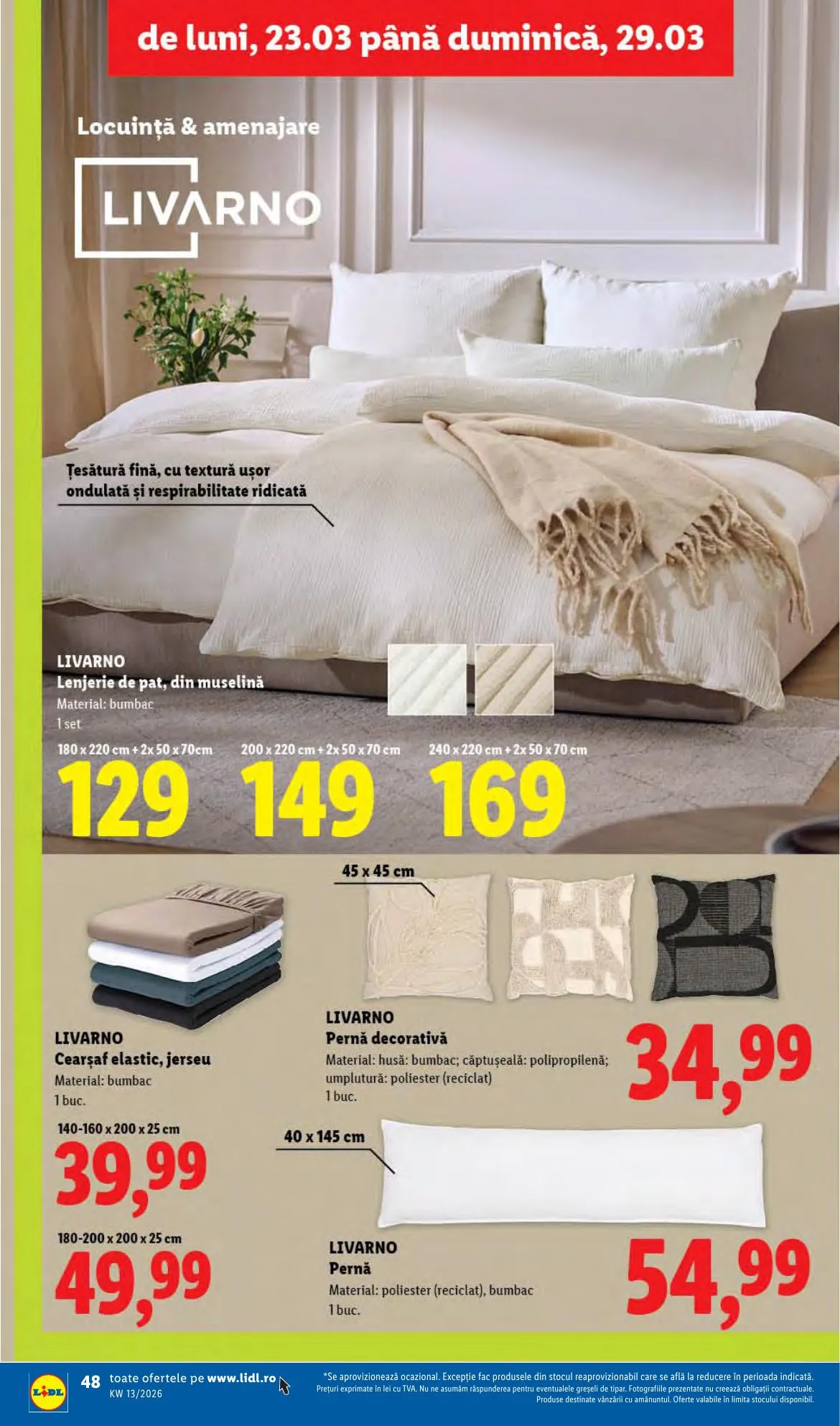 Lidl akciós újság Románia 03.23–03.29 – 48. oldal