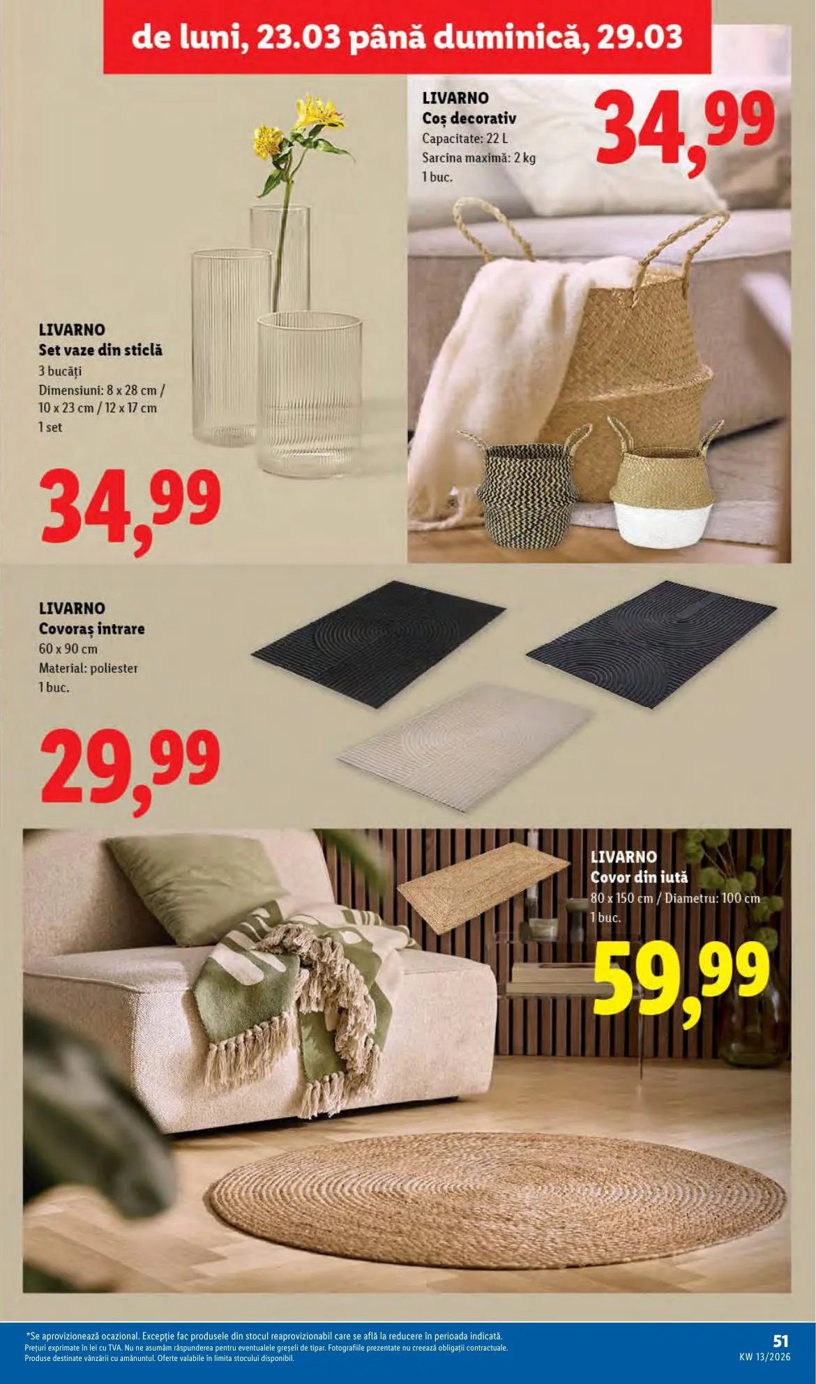 Lidl akciós újság Románia 03.23–03.29 – 51. oldal