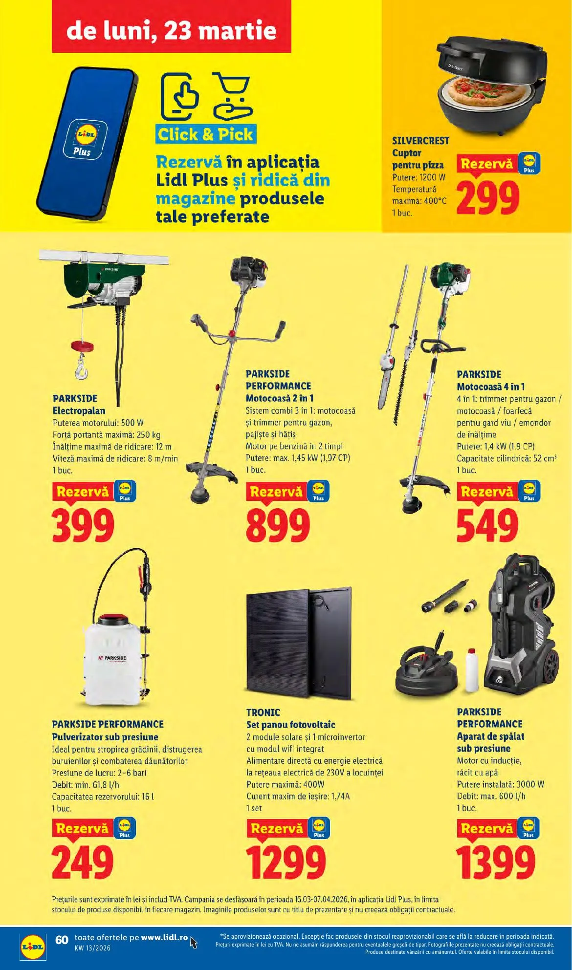 Lidl akciós újság Románia 03.23–03.29 – 60. oldal